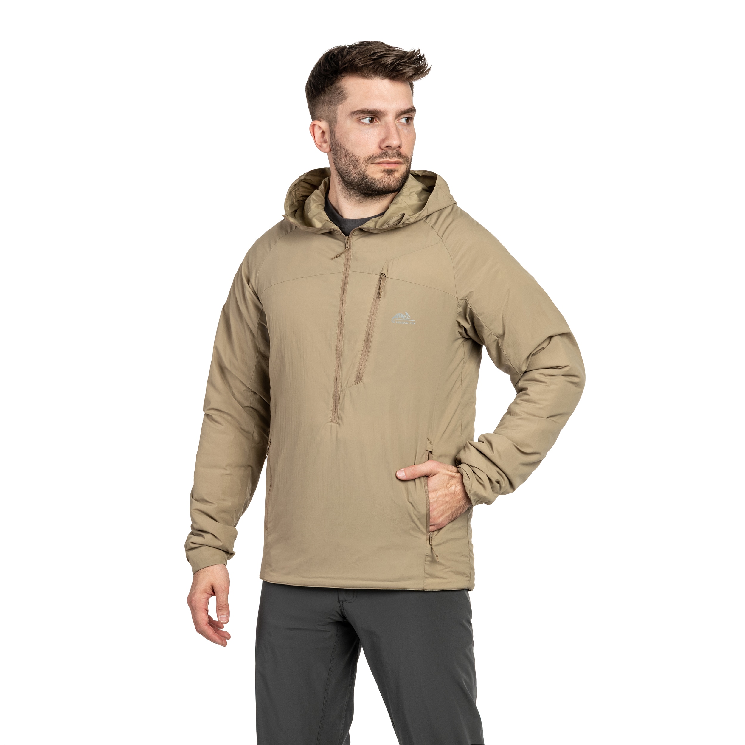 Helikon-Tex Wolfhound Hoodie Lite kabát - Khaki