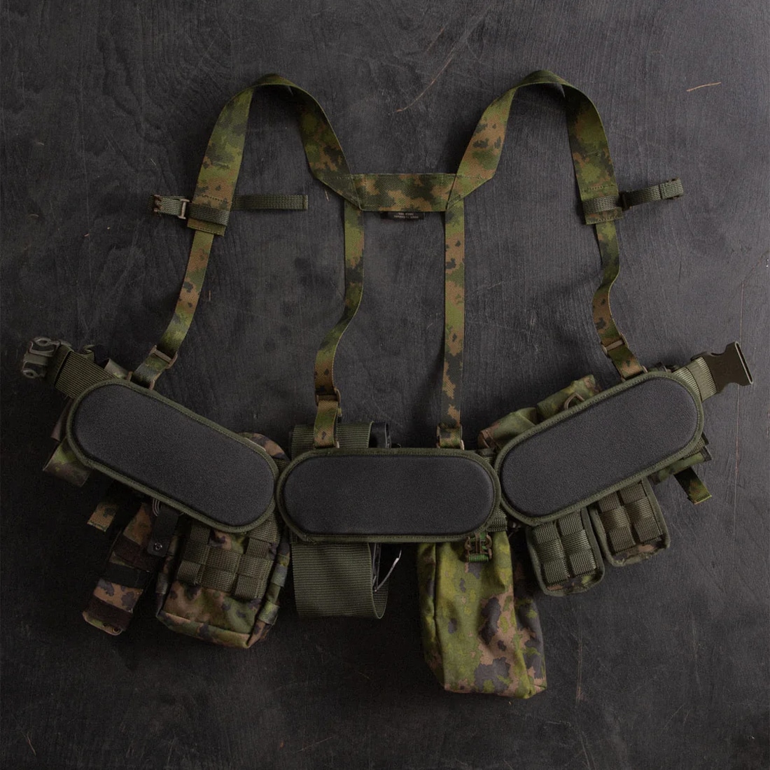 Savotta Valjas 3-Piece Belt Pad moduláris övhuzat - M05 Woodland