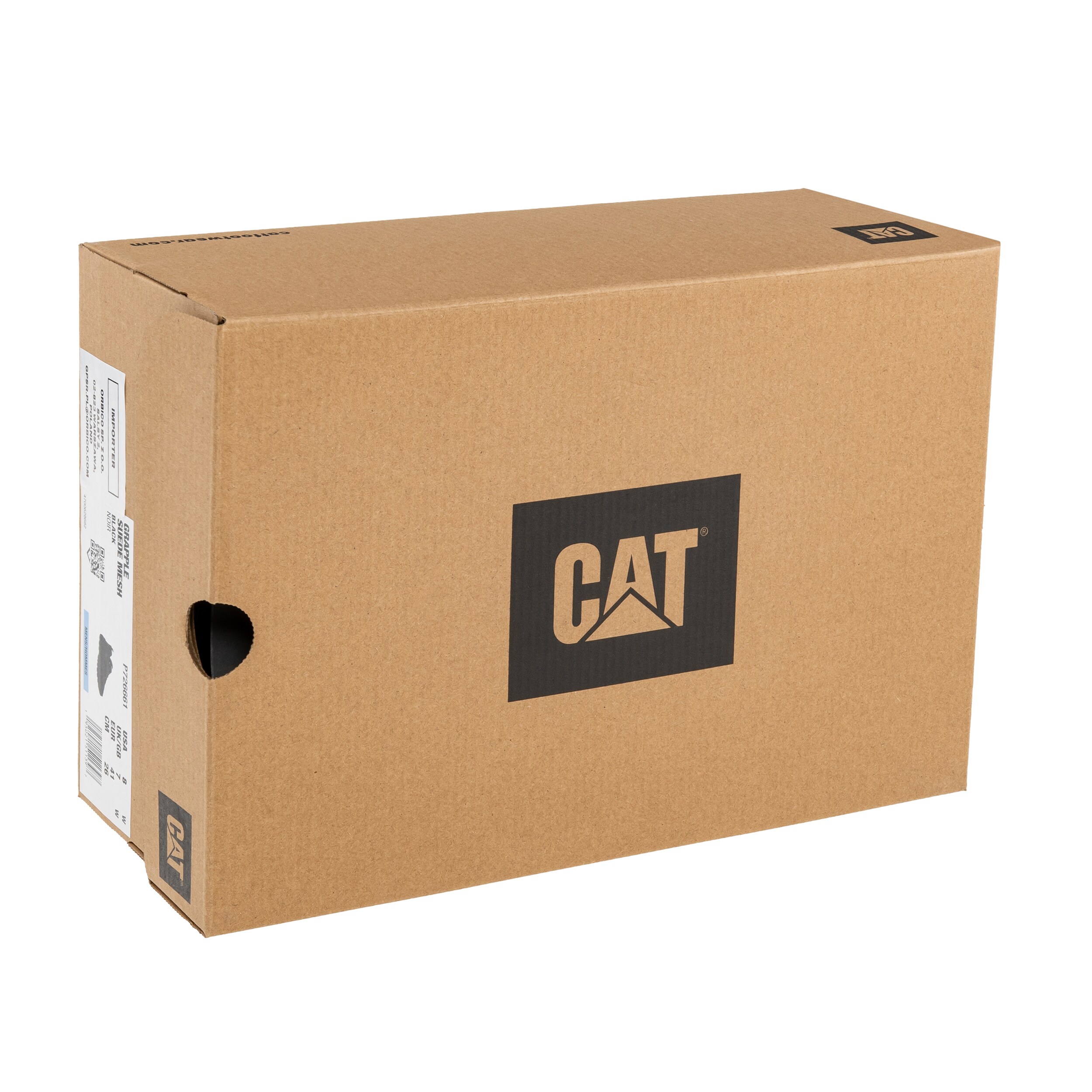 Cat Footwear Grapple Suede Mesh cipő - Black