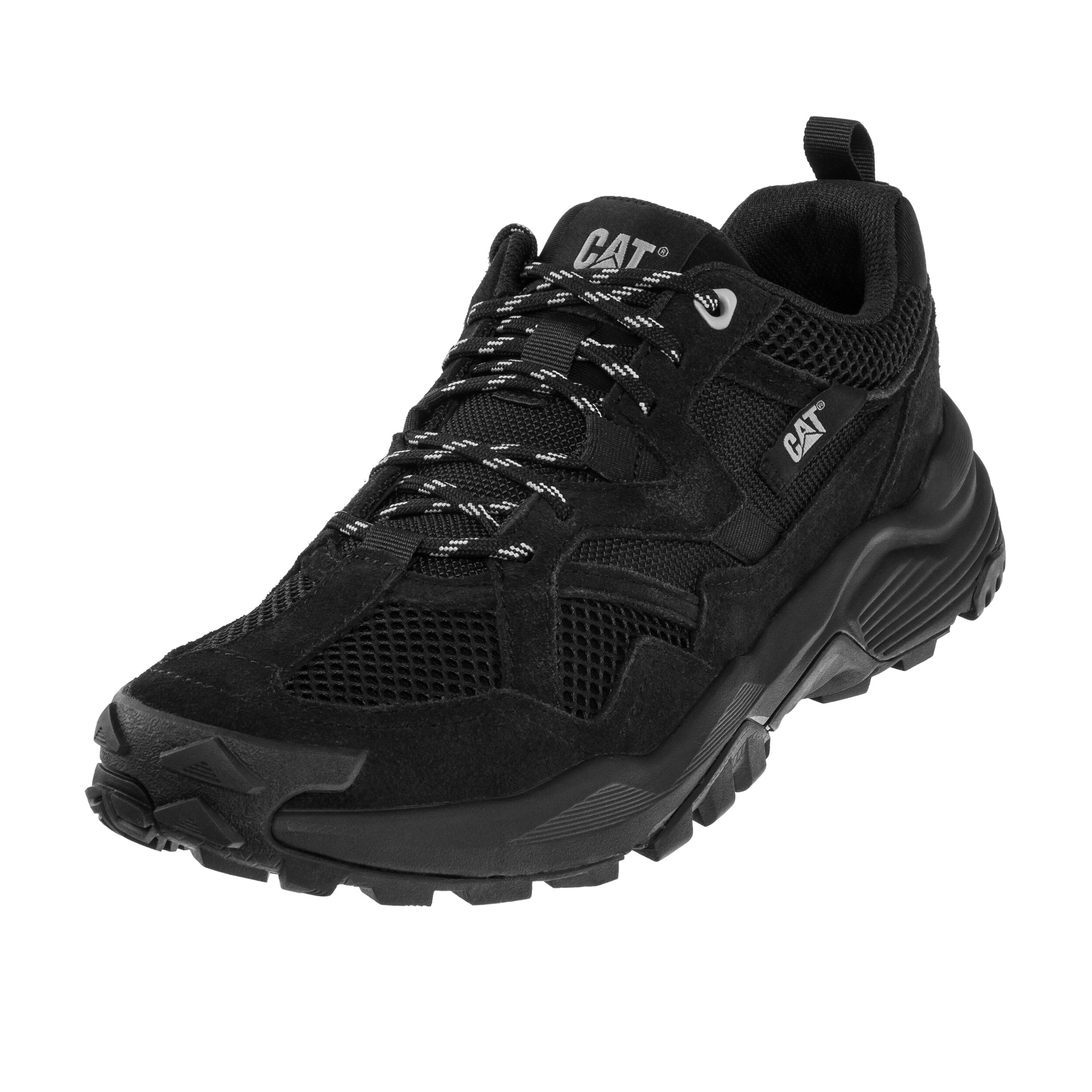 Cat Footwear Grapple Suede Mesh cipő - Black