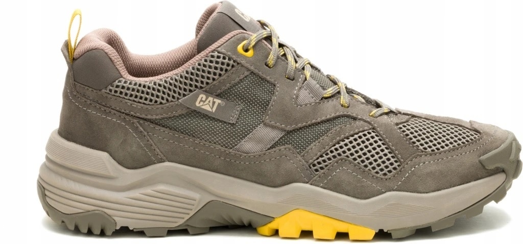 Cat Footwear Grapple Suede Mesh cipő - Worn Brown