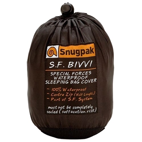 Snugpak Special Forces Centre Zip Bivvi hálózsák huzat- Black
