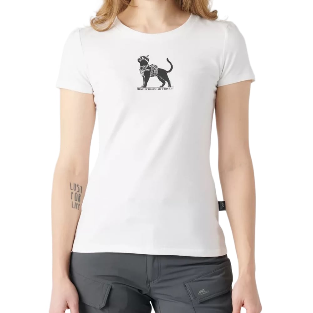 Helikon-Tex TactiCat T-shirt női póló - White
