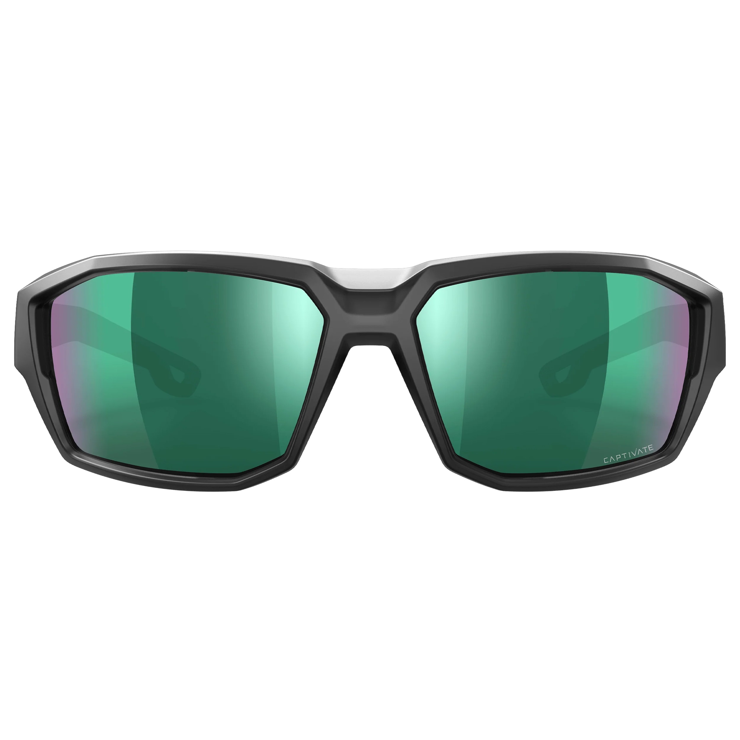 Wiley X Alpine - Captivate Polarized Green Mirror taktikai szemüveg -Translucent Black