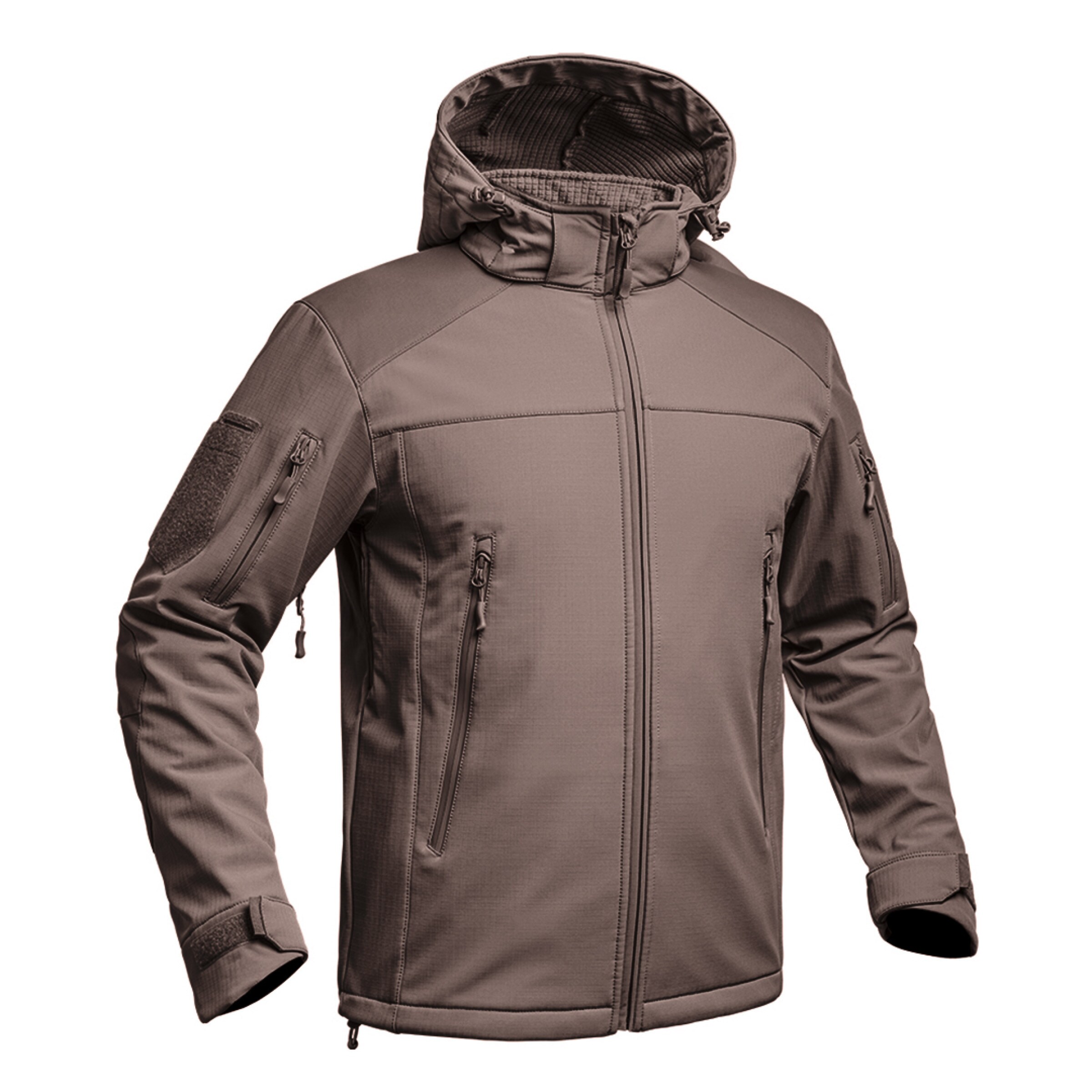 A10 Equipment Softshell V2 Fighter kabát - Terra Brown