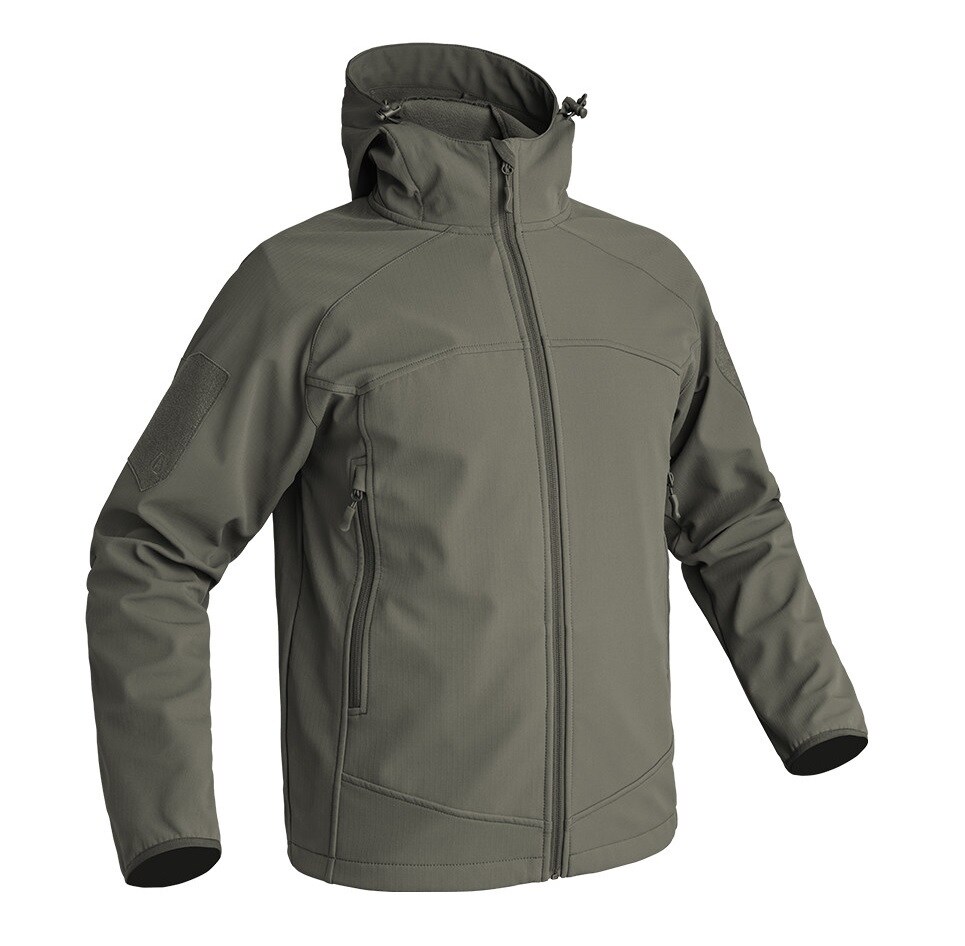 A10 Equipment Softshell Instructor kabát - Olive Green