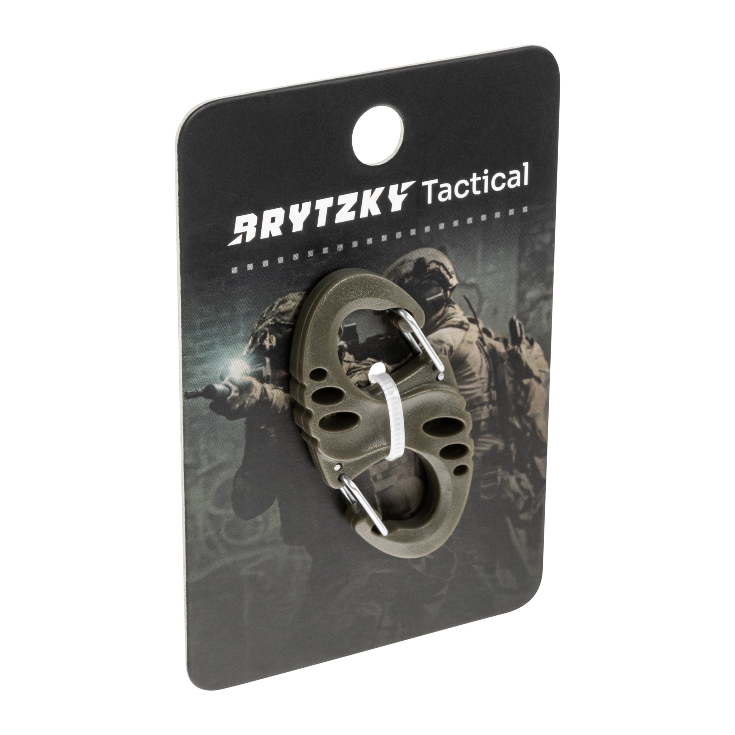 Brytzky Tactical GripLock 3 karabiner Olive - 5 db