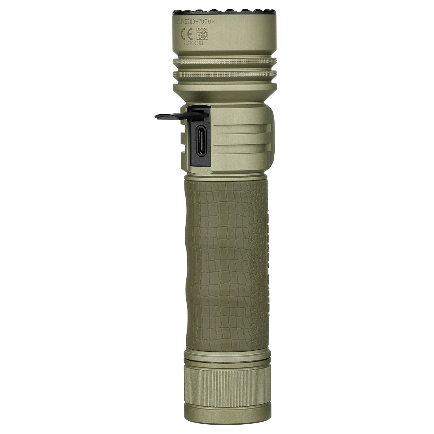 Olight Seeker Ultra Cool White Olive Green taktikai kereső zseblámpa - 4800 lumen