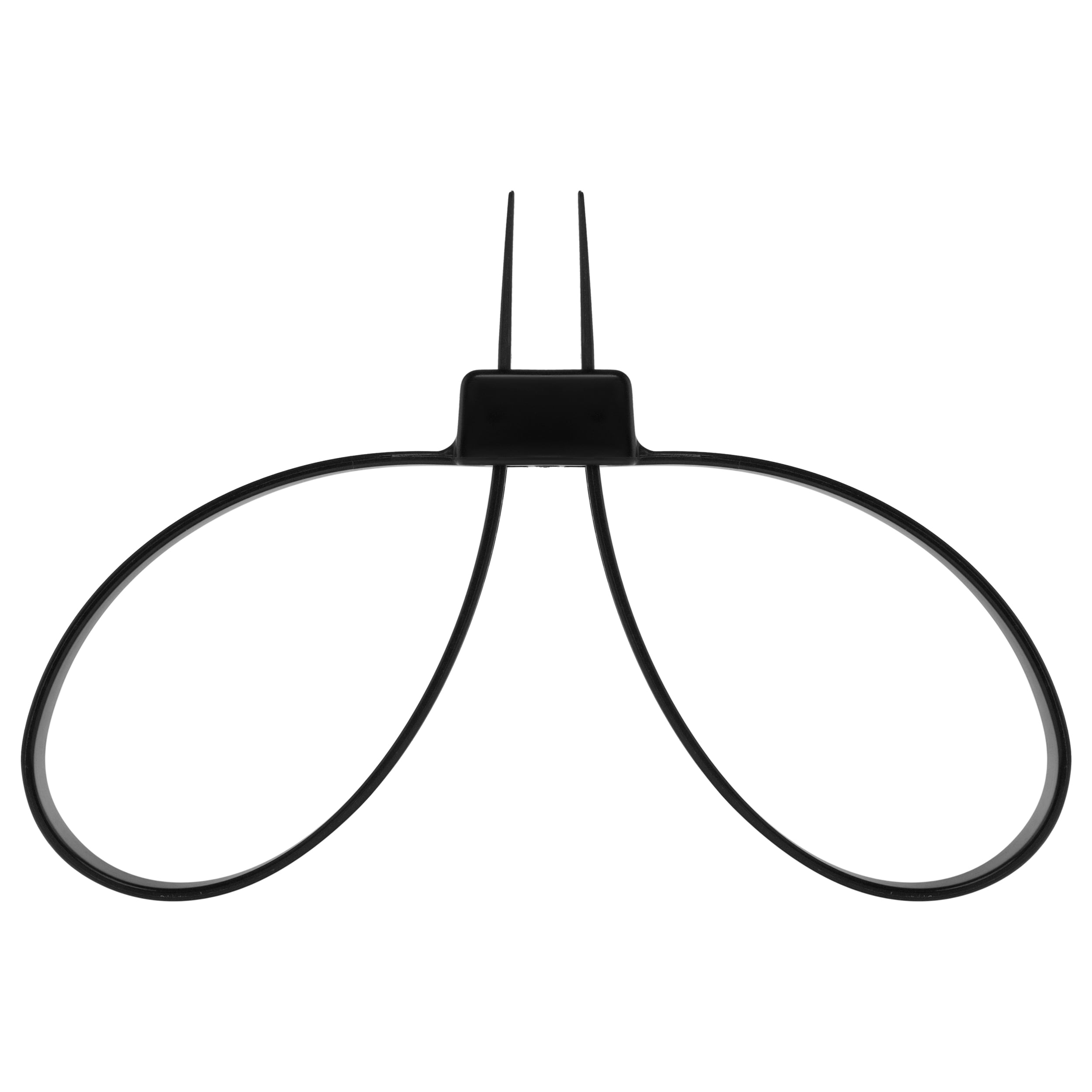 Mil-Tec Black egyszerhasználatos műanyag bilincs - 2 szt.