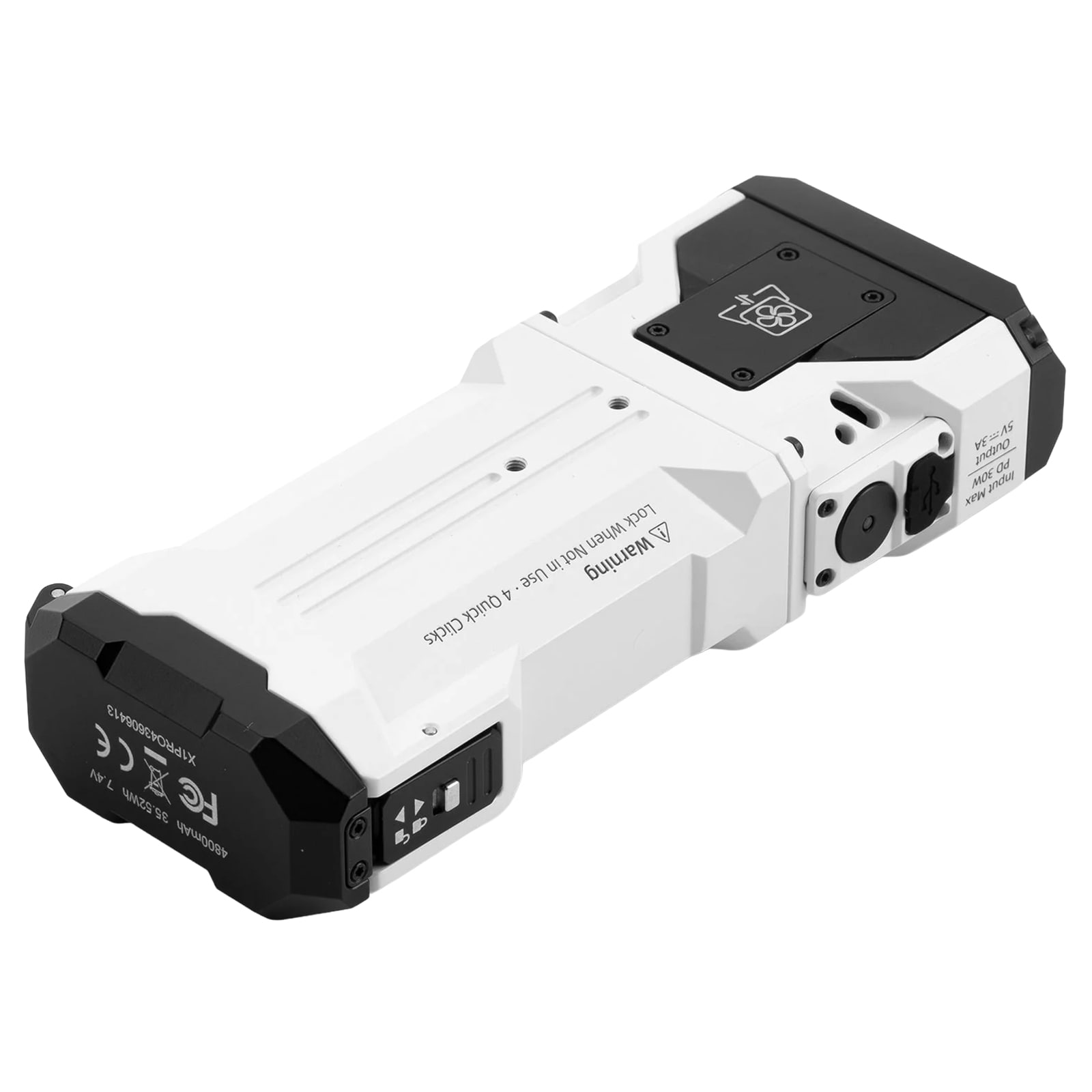 Wuben X1 Pro White zseblámpa powerbank funkcióval – 12 300 lumen