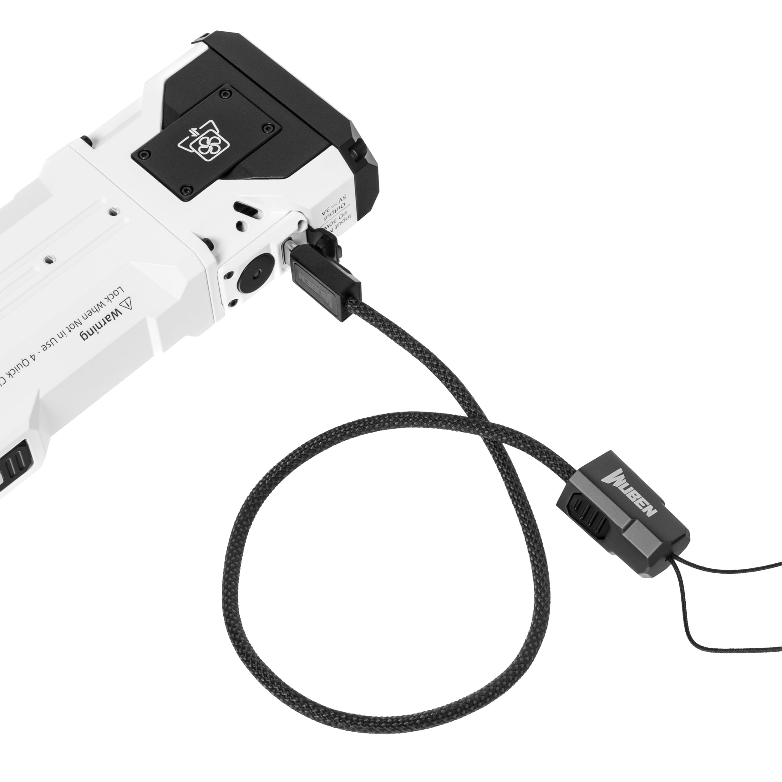 Wuben X1 Pro White zseblámpa powerbank funkcióval – 12 300 lumen