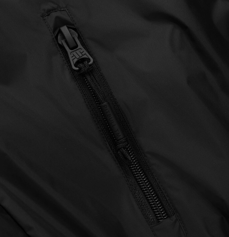 Pitbull Athletic Tape Hooded kabát - Black