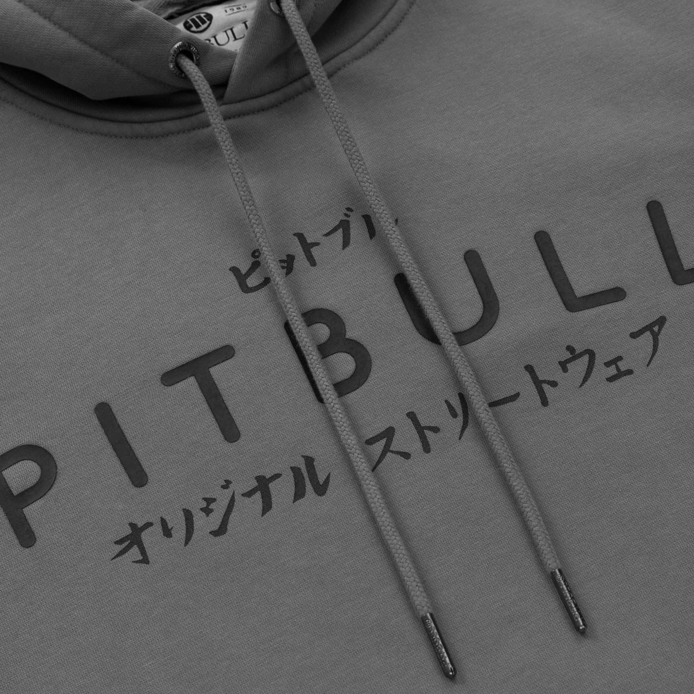 Pitbull Washed MT Fuji Hooded pulóver - Grey