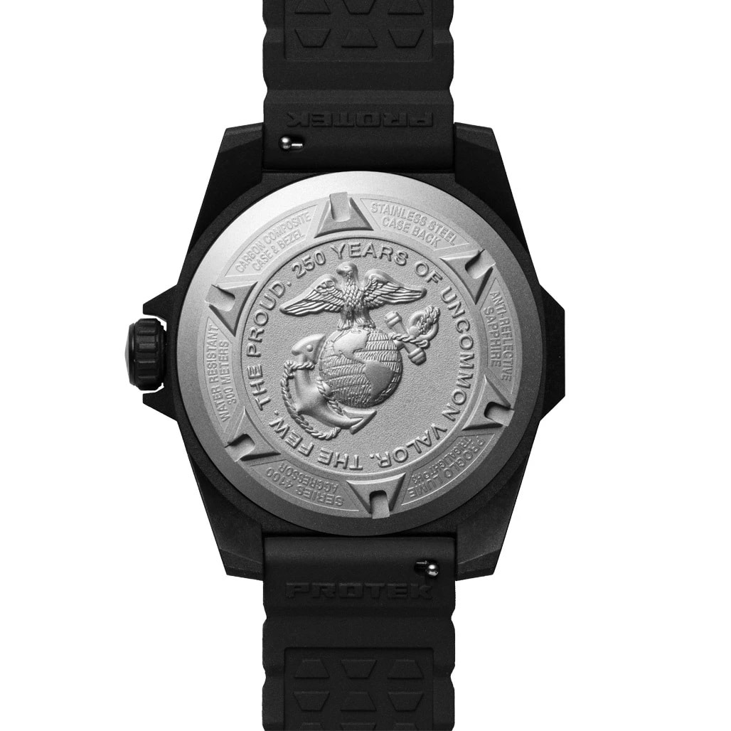 ProTek PT4105SFC USMC karóra - Carbon Dive