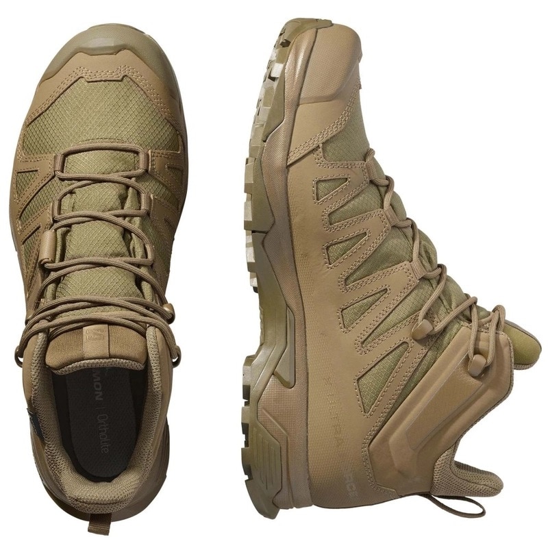 Salomon X Ultra Forces MID GTX cipő - Coyote