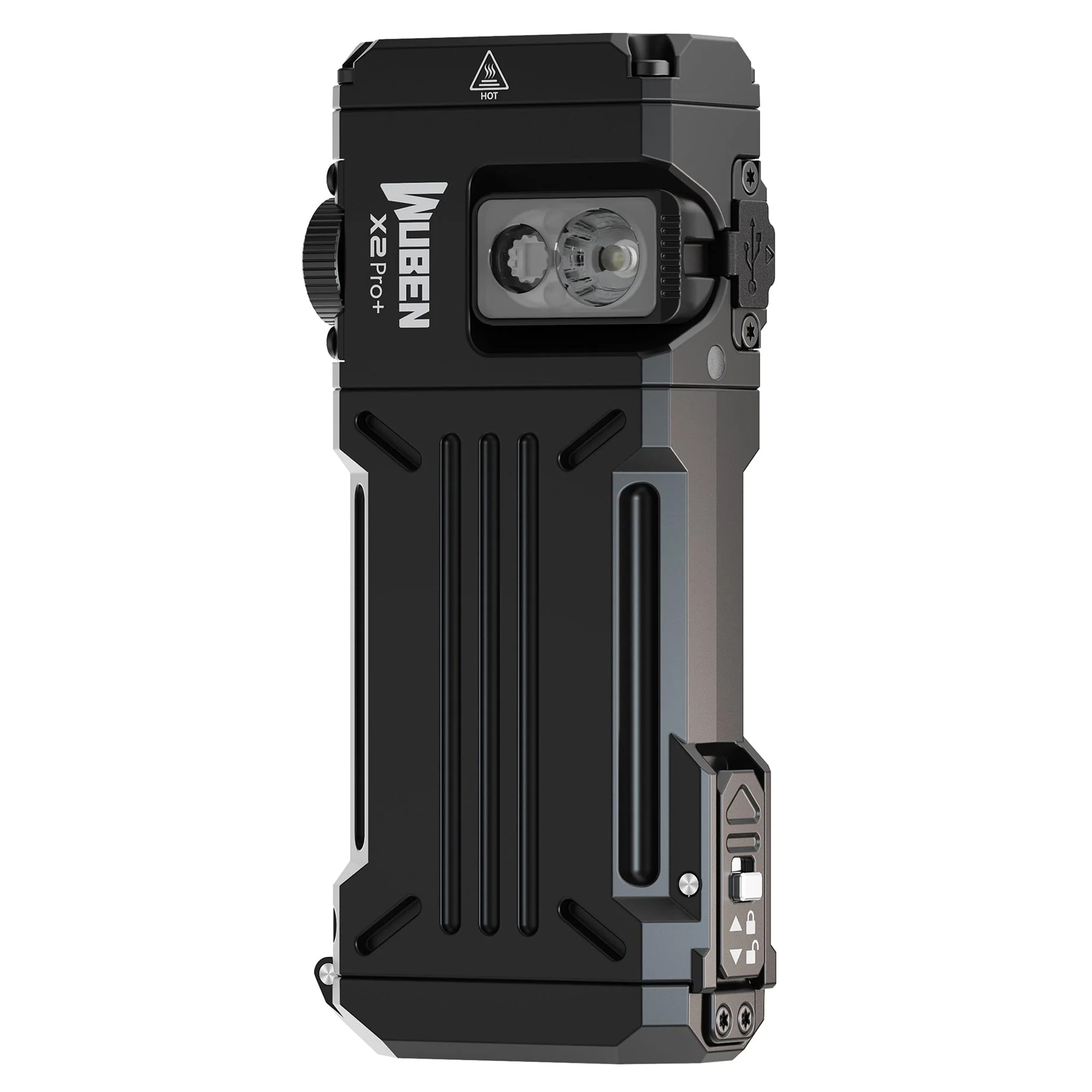 Wuben X2 Pro+ Black zseblámpa - 1500 lumen