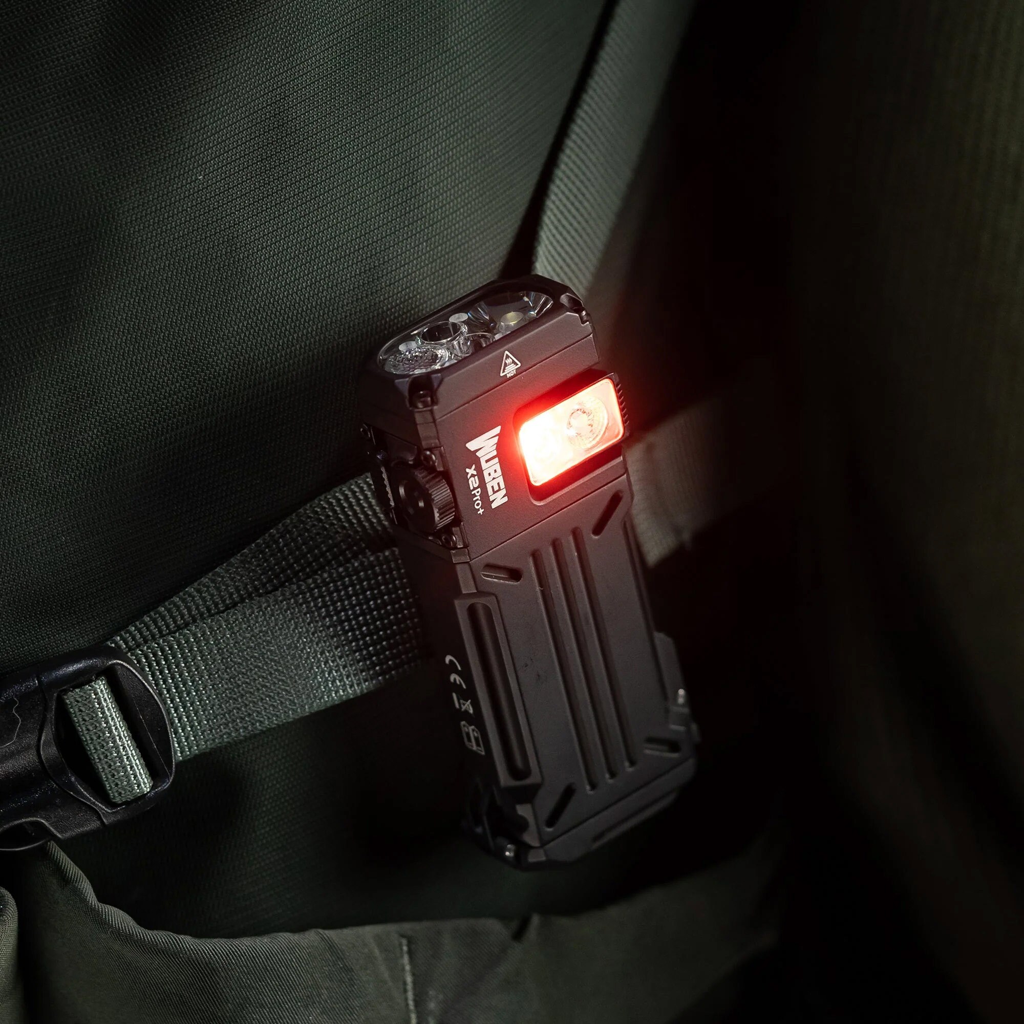 Wuben X2 Pro+ Black zseblámpa - 1500 lumen