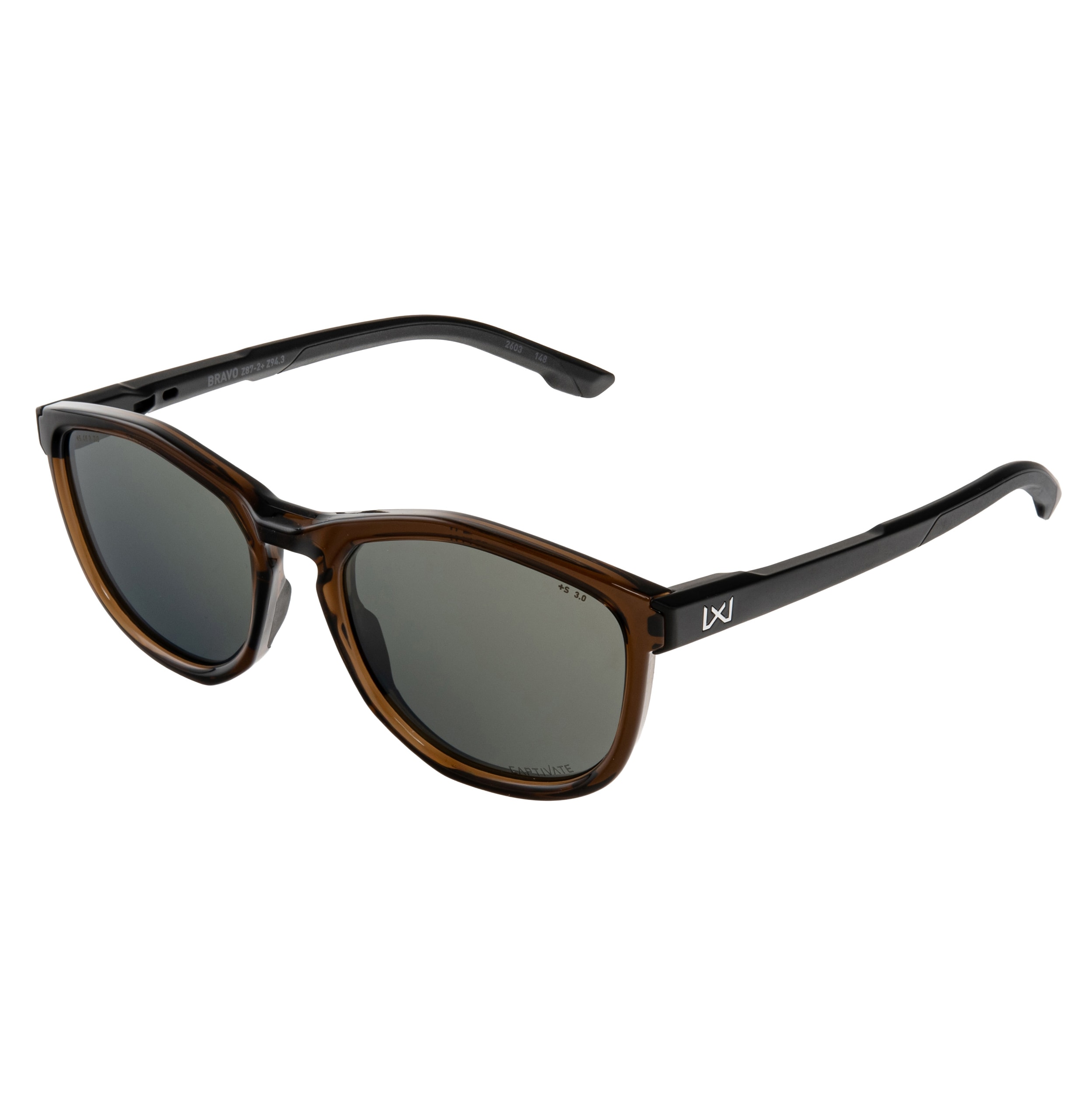 Wiley X Bravo szemüveg - Captive Polarized Tungsten/Crystal Tan