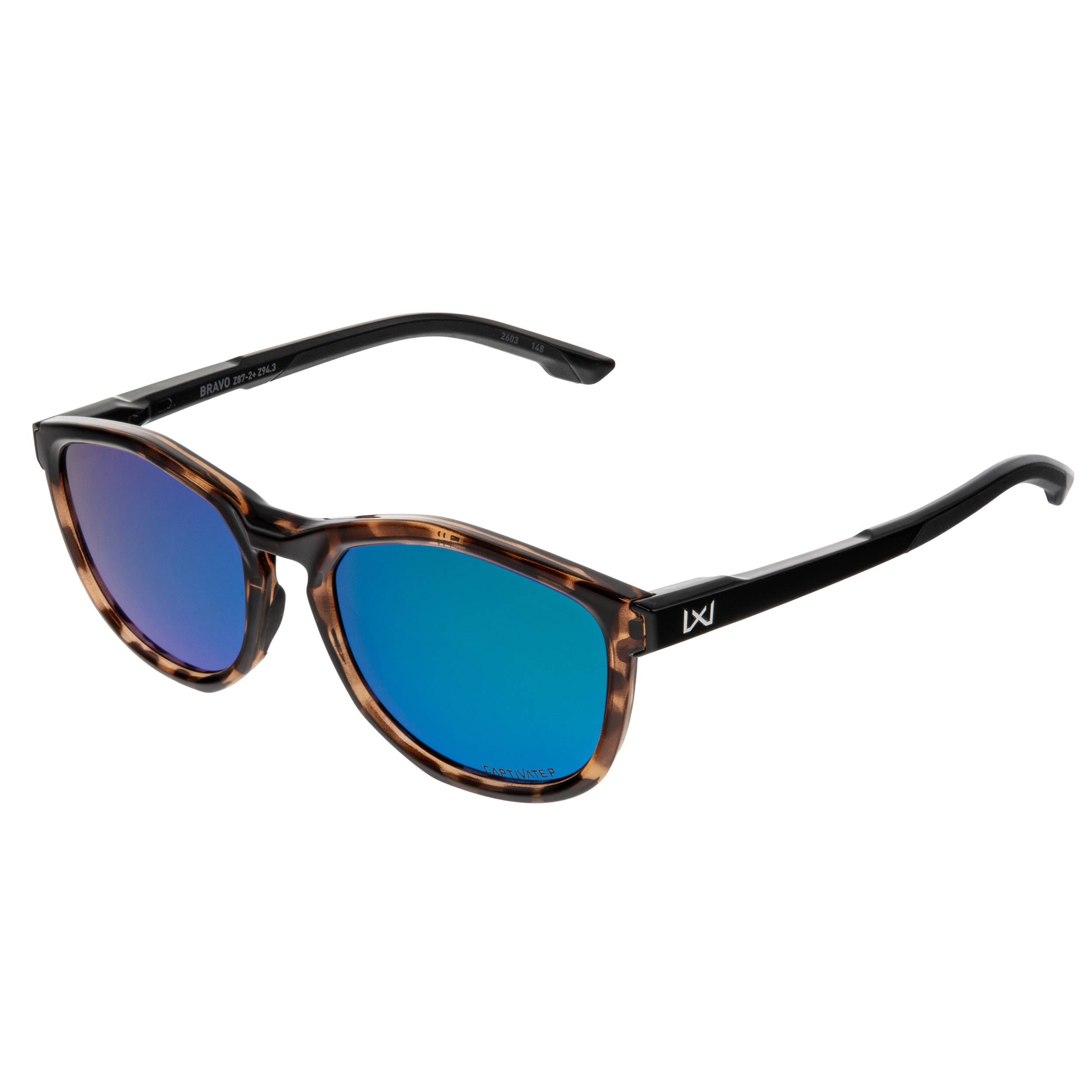 Wiley X Bravo szemüveg - Captive Polarized Green/Tortoise