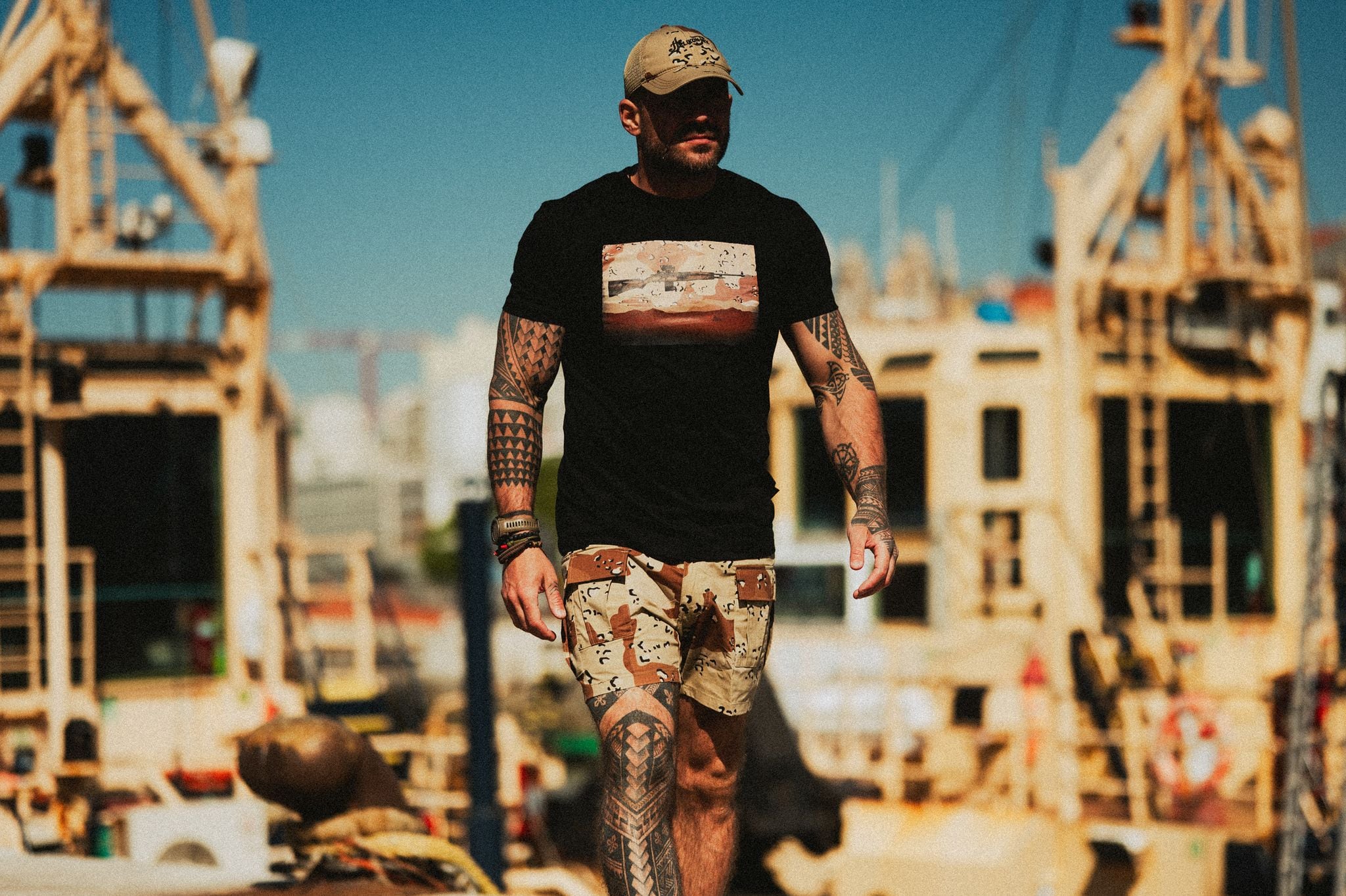 Helikon-Tex Cargo rövidnadrág - 6 Color Desert