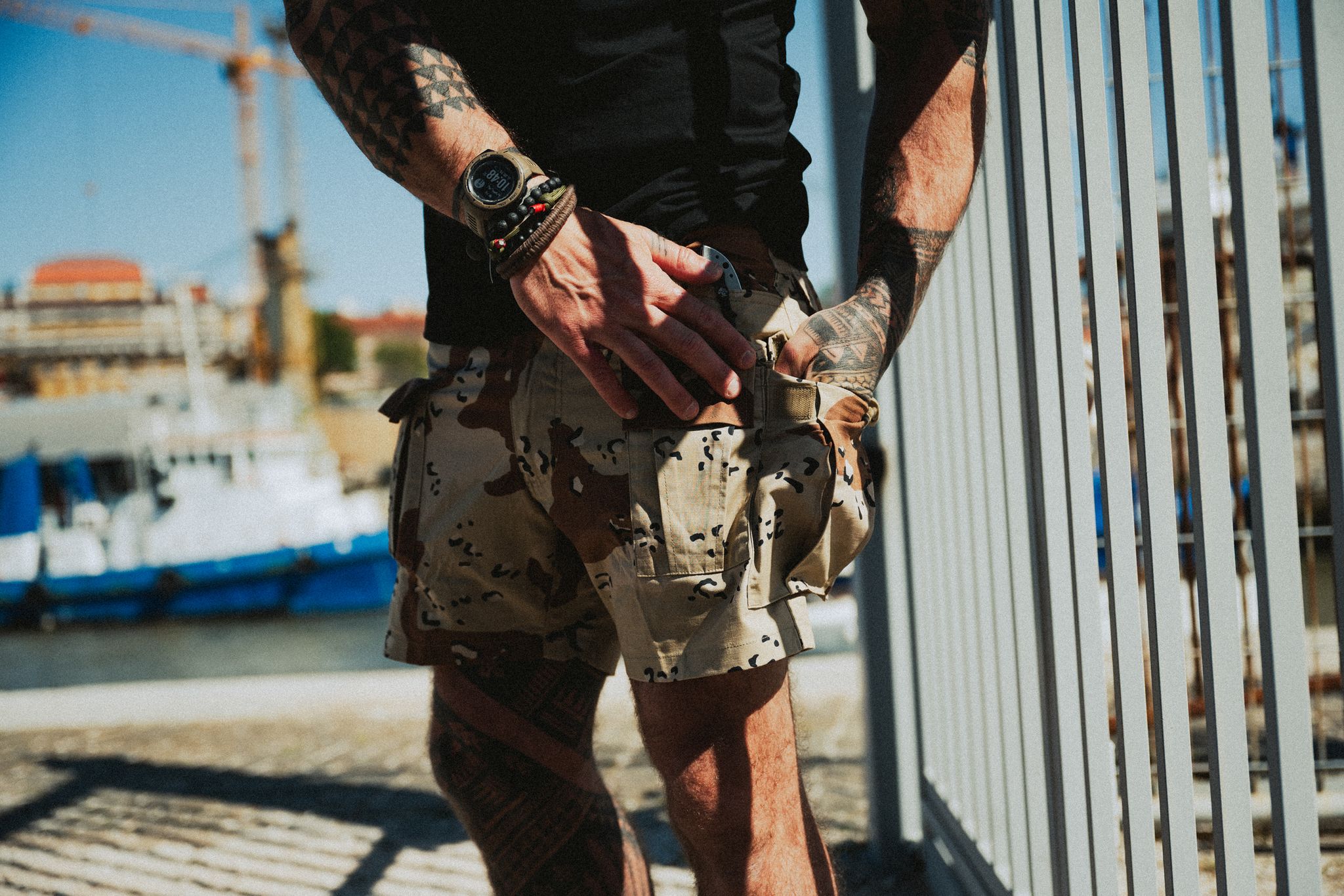Helikon-Tex Cargo rövidnadrág - 6 Color Desert