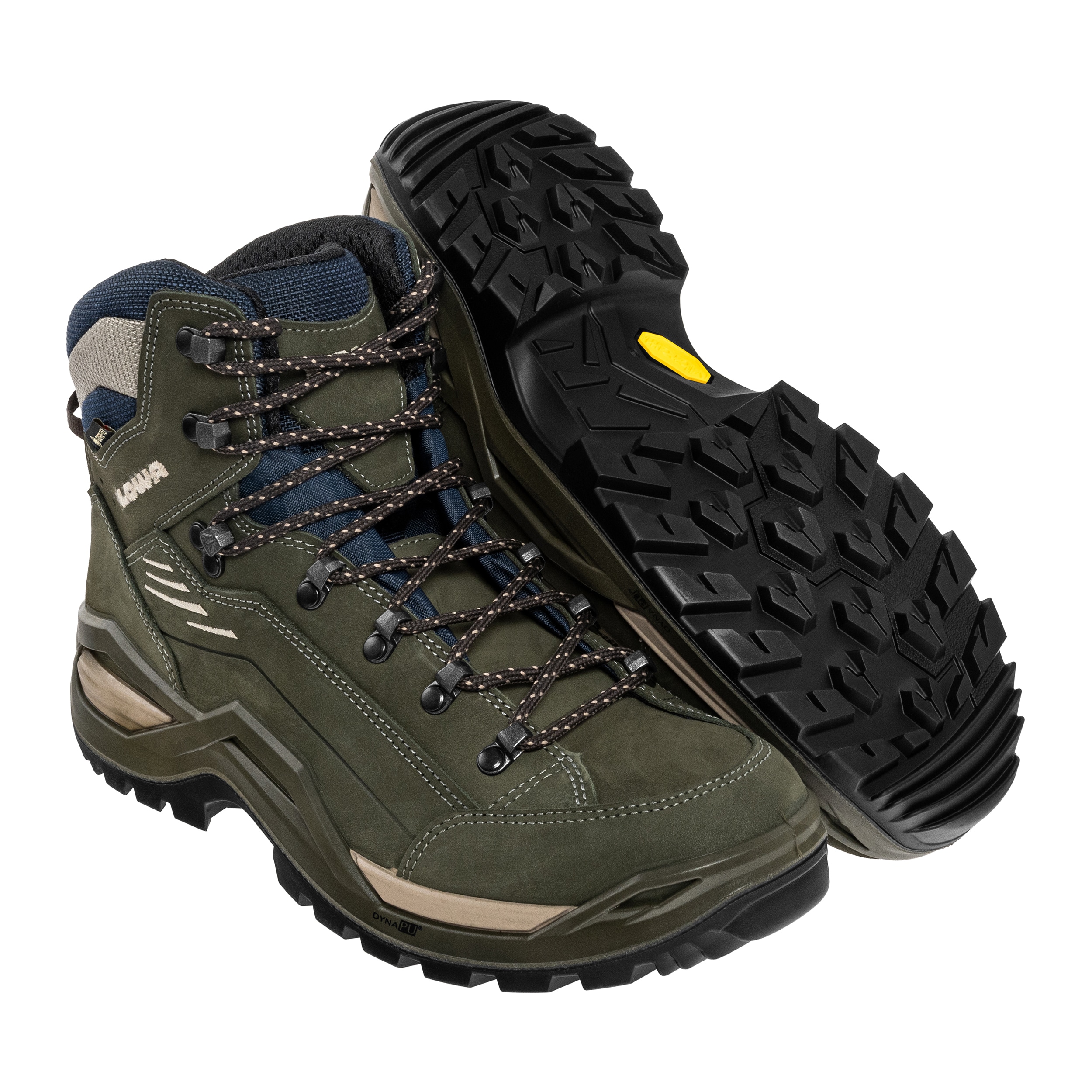 Lowa Renegade EVO GTX MID bakancs - Olive/Navy