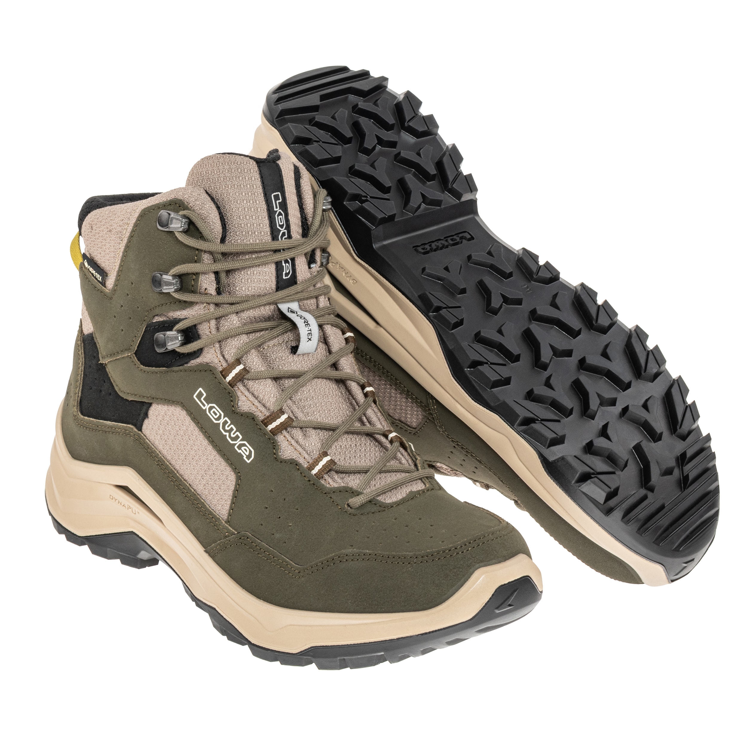 Lowa Ventierra GTX MID bakancs - Olive/Amber Green