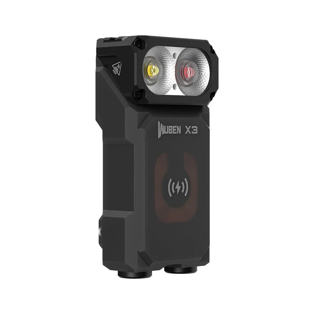 Wuben X3 zseblámpa 700 lumen - Black