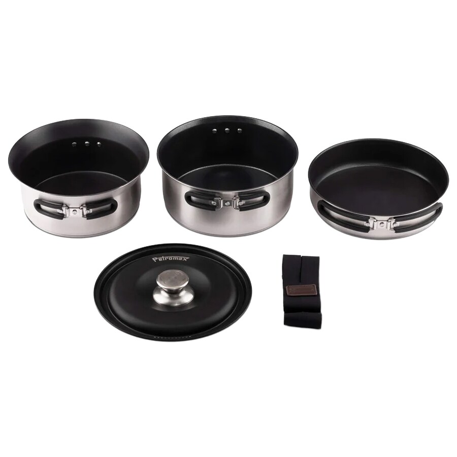 Petromax Dimego Cookware turisztikai edénykészlet - Black