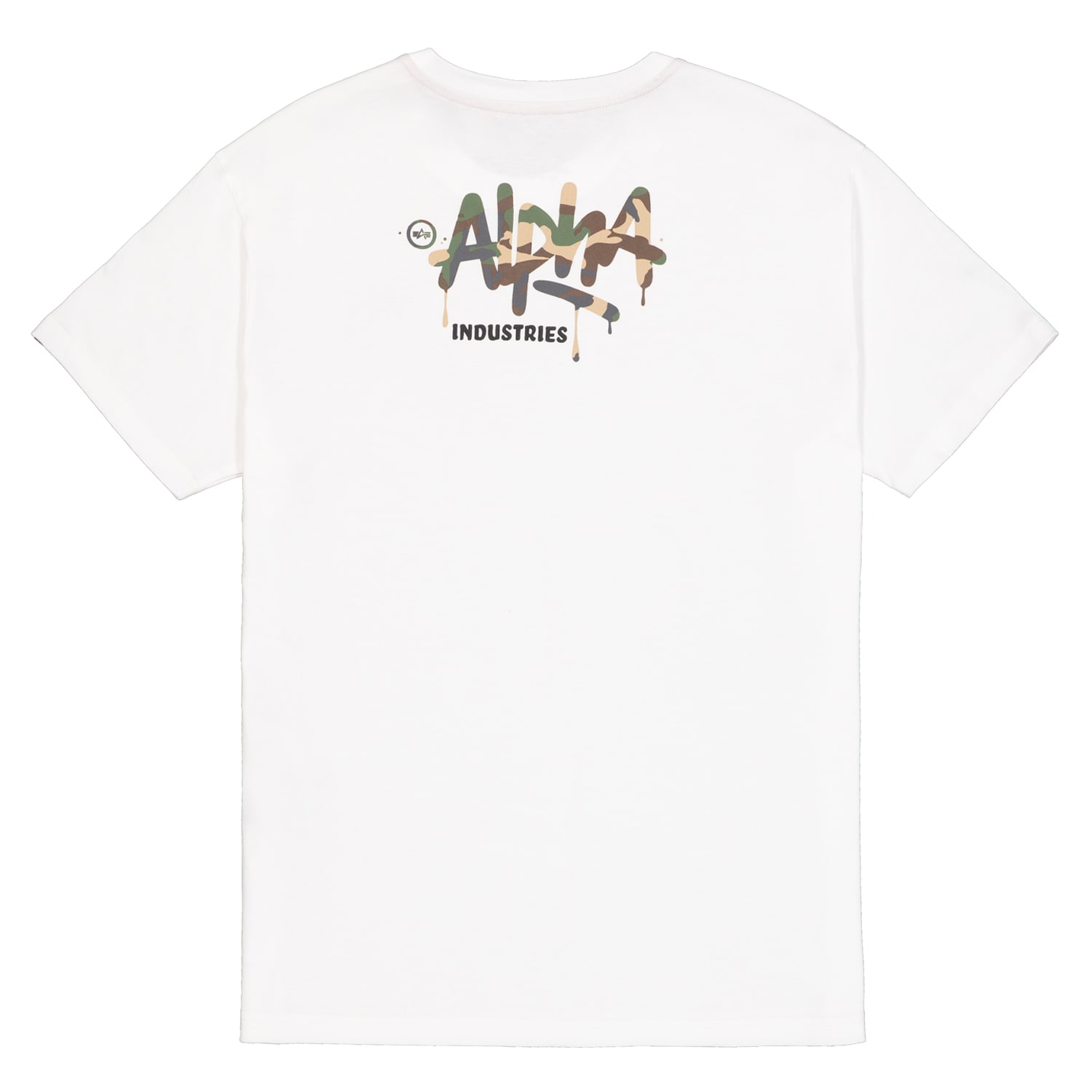 Alpha Industries Signature Camo T-shirt póló - White