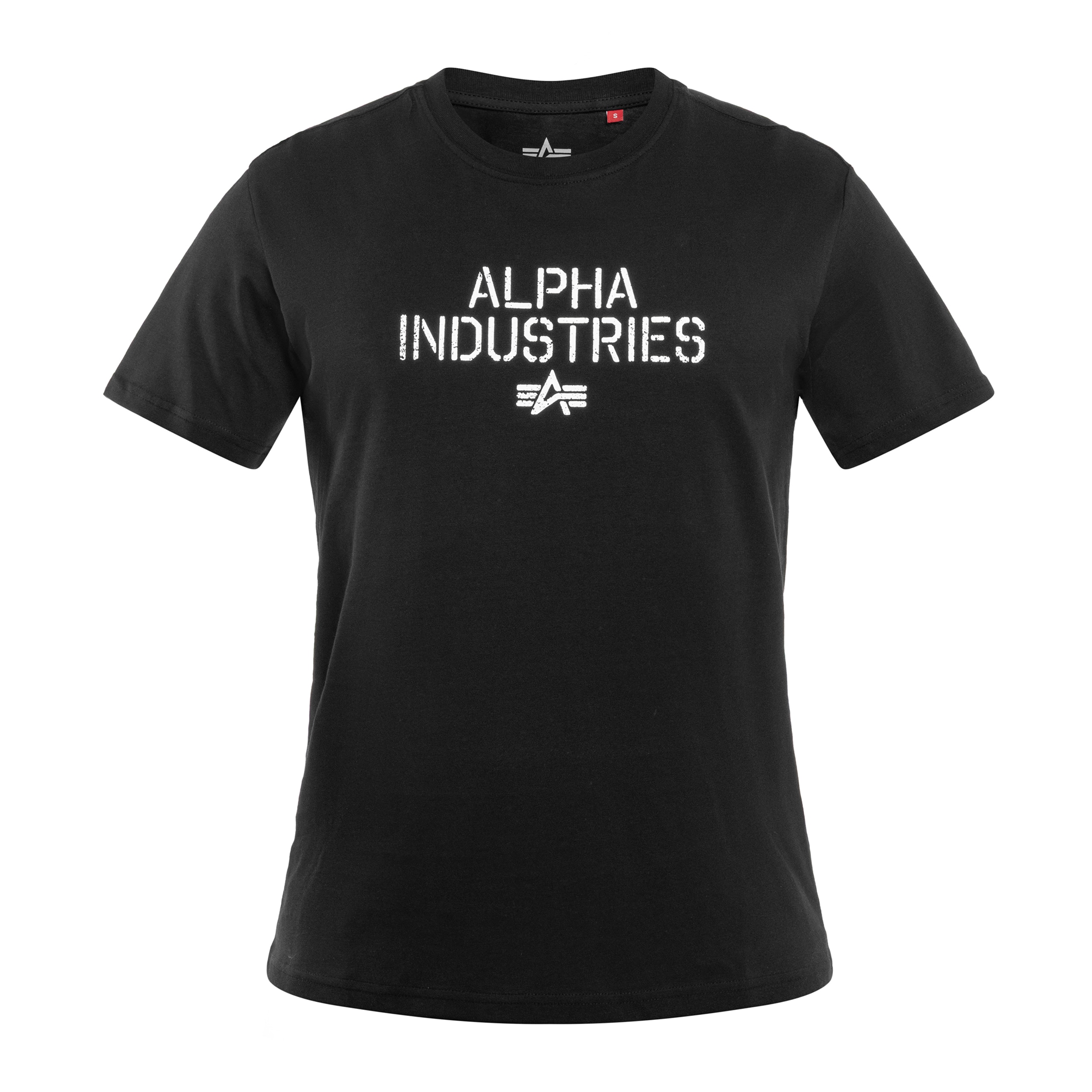 Alpha Industries Target Backprint T-shirt póló - Black