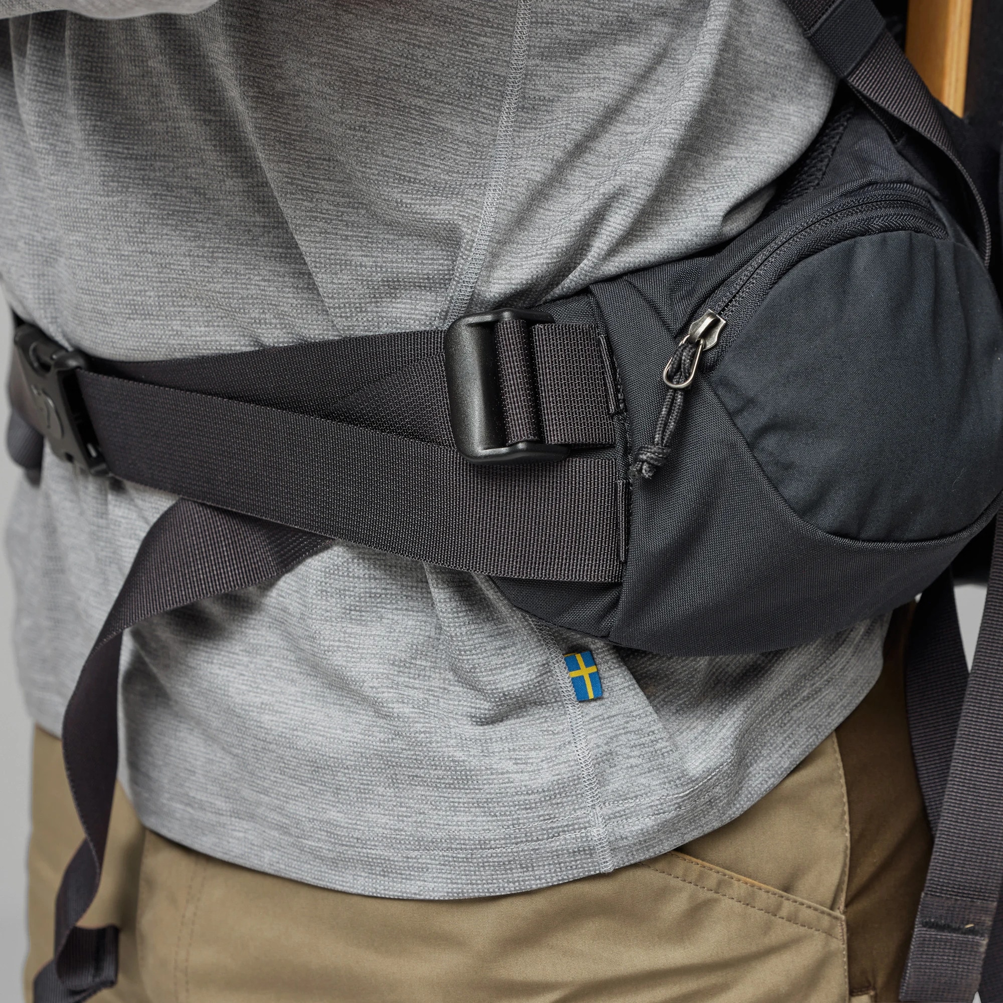 Fjallraven Kajka hátizsák 85 l - Coal Black