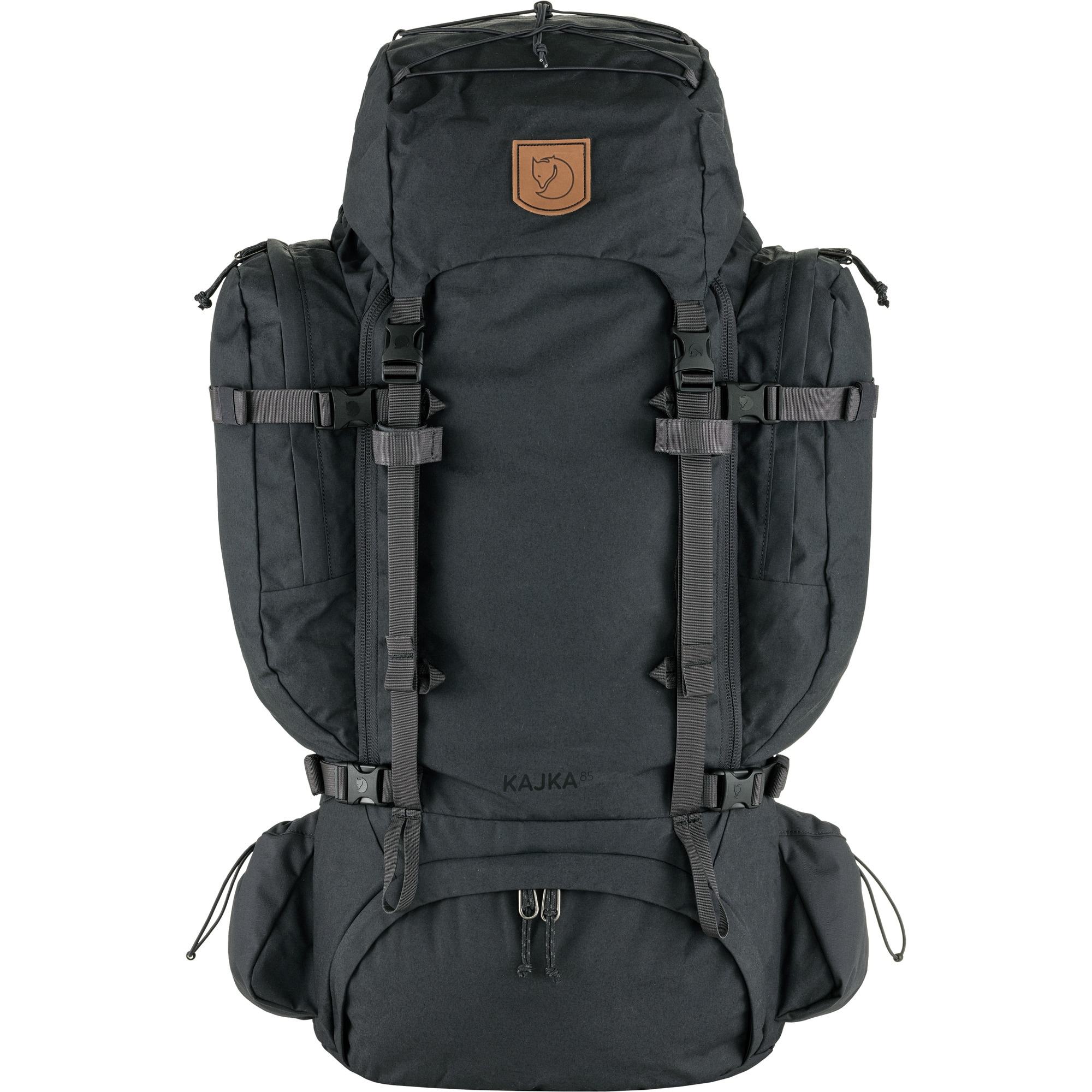 Fjallraven Kajka hátizsák 85 l - Coal Black