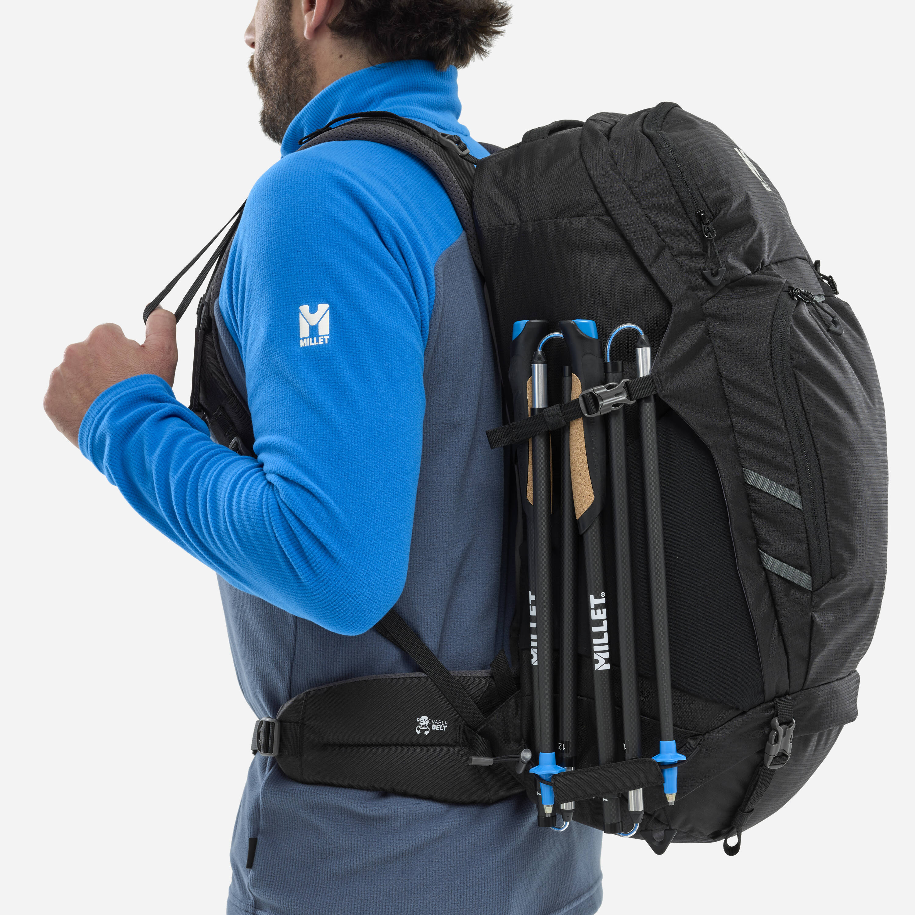 Millet Hanang hátizsák 40 l - Black