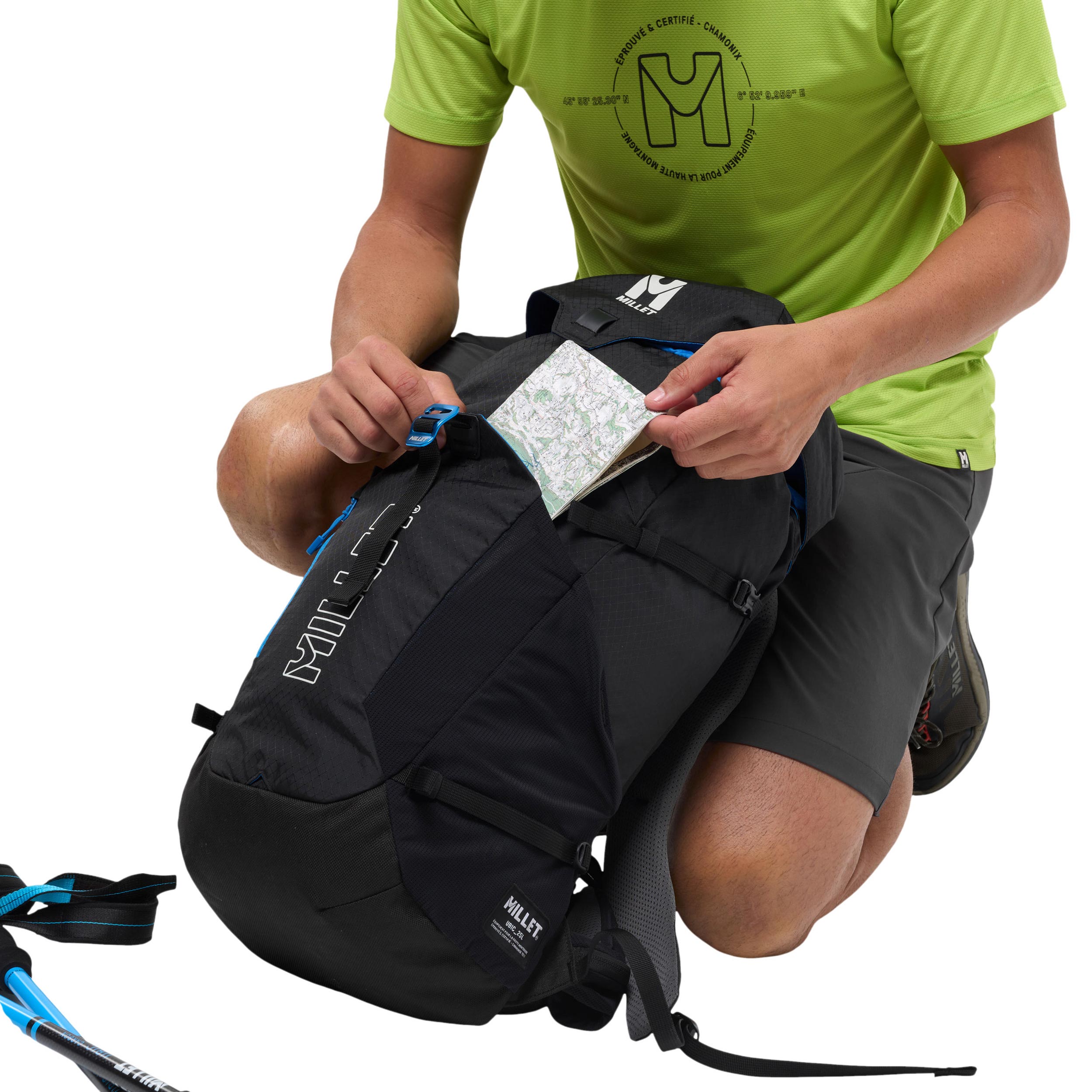 Millet Ubic hátizsák 35 l - Black
