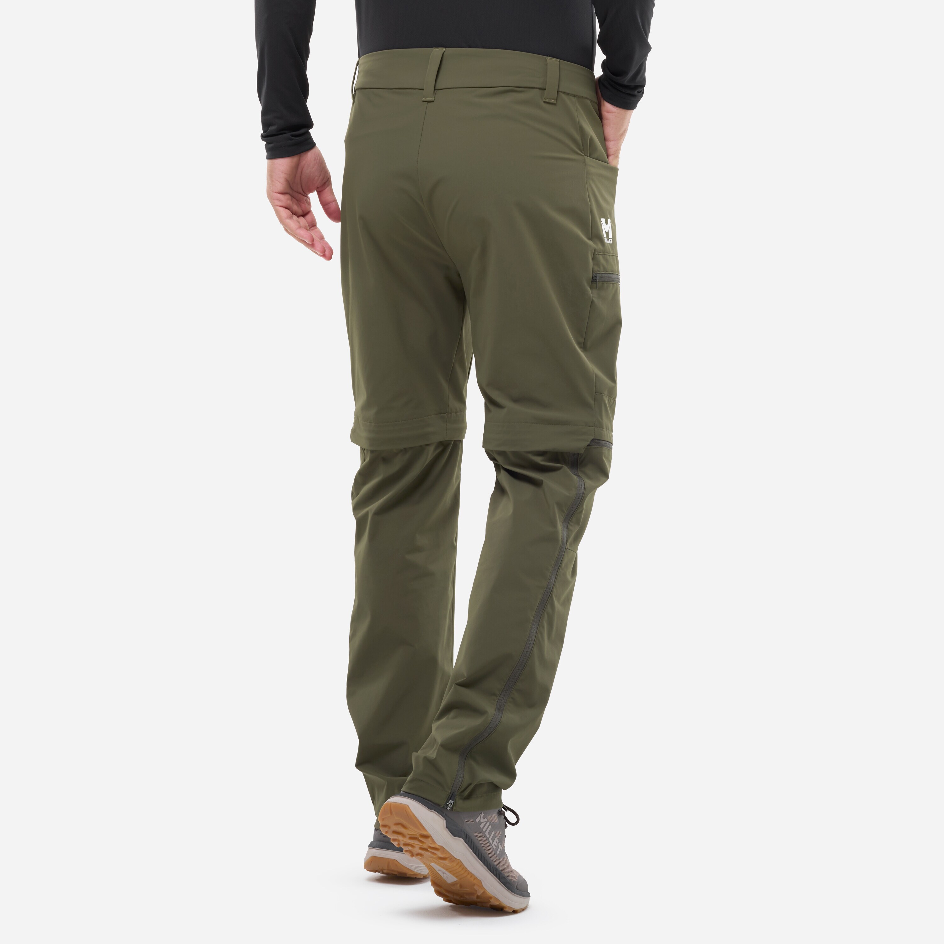Millet Ubic Stretch Zip Off nadrág - Khaki