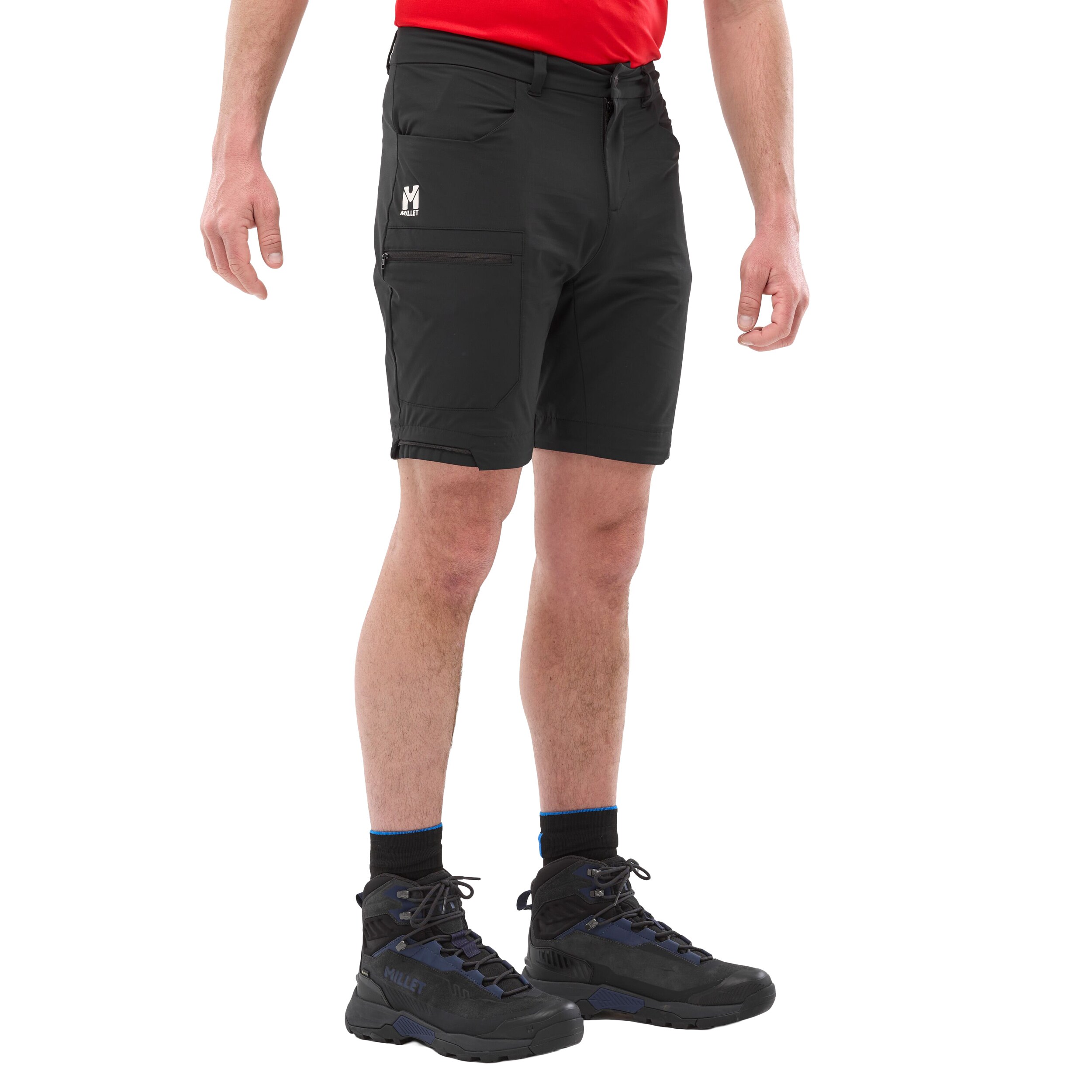 Millet Ubic Stretch Zip Off nadrág - Black