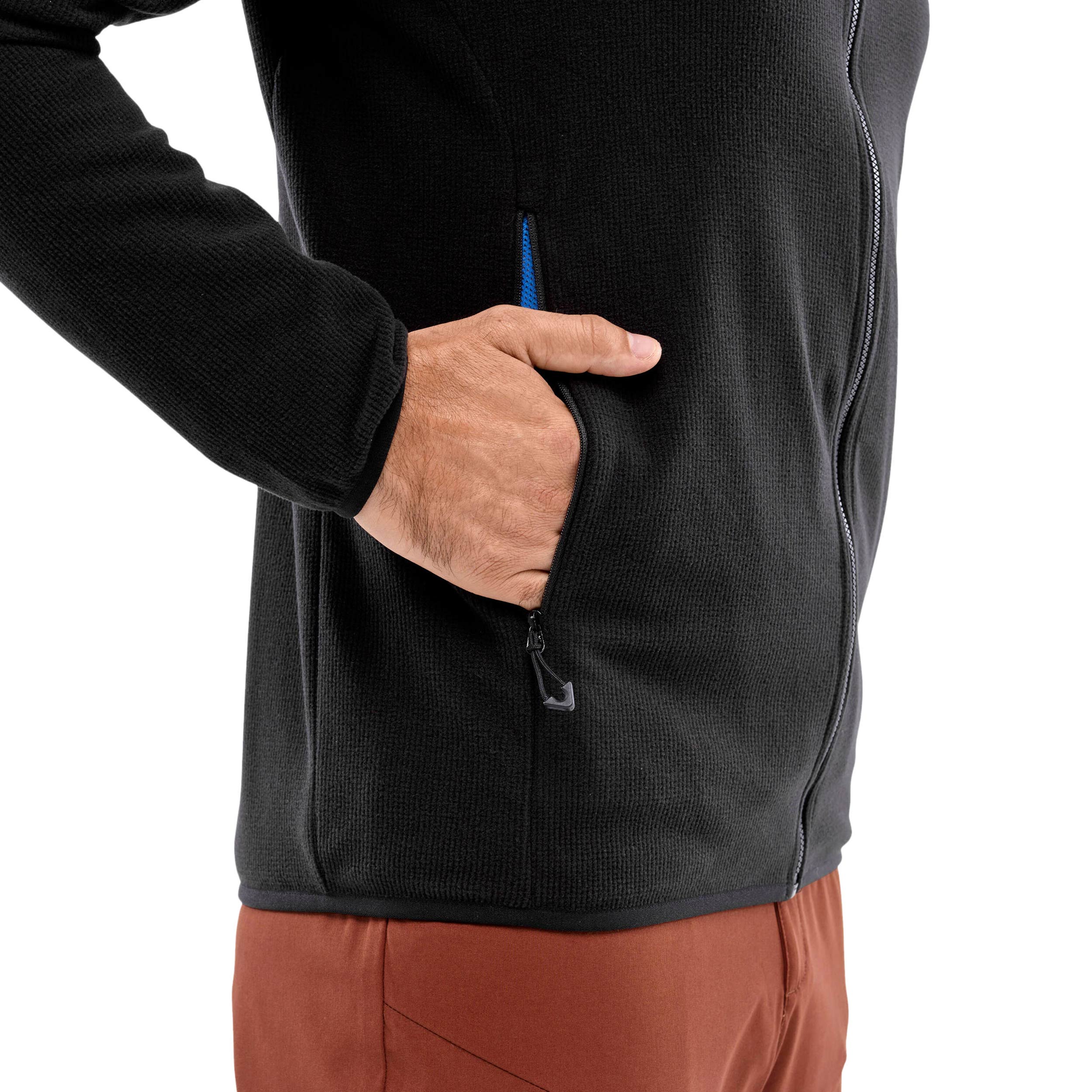 Millet Fleece Ubic Lightgrid polár pulóver - Black