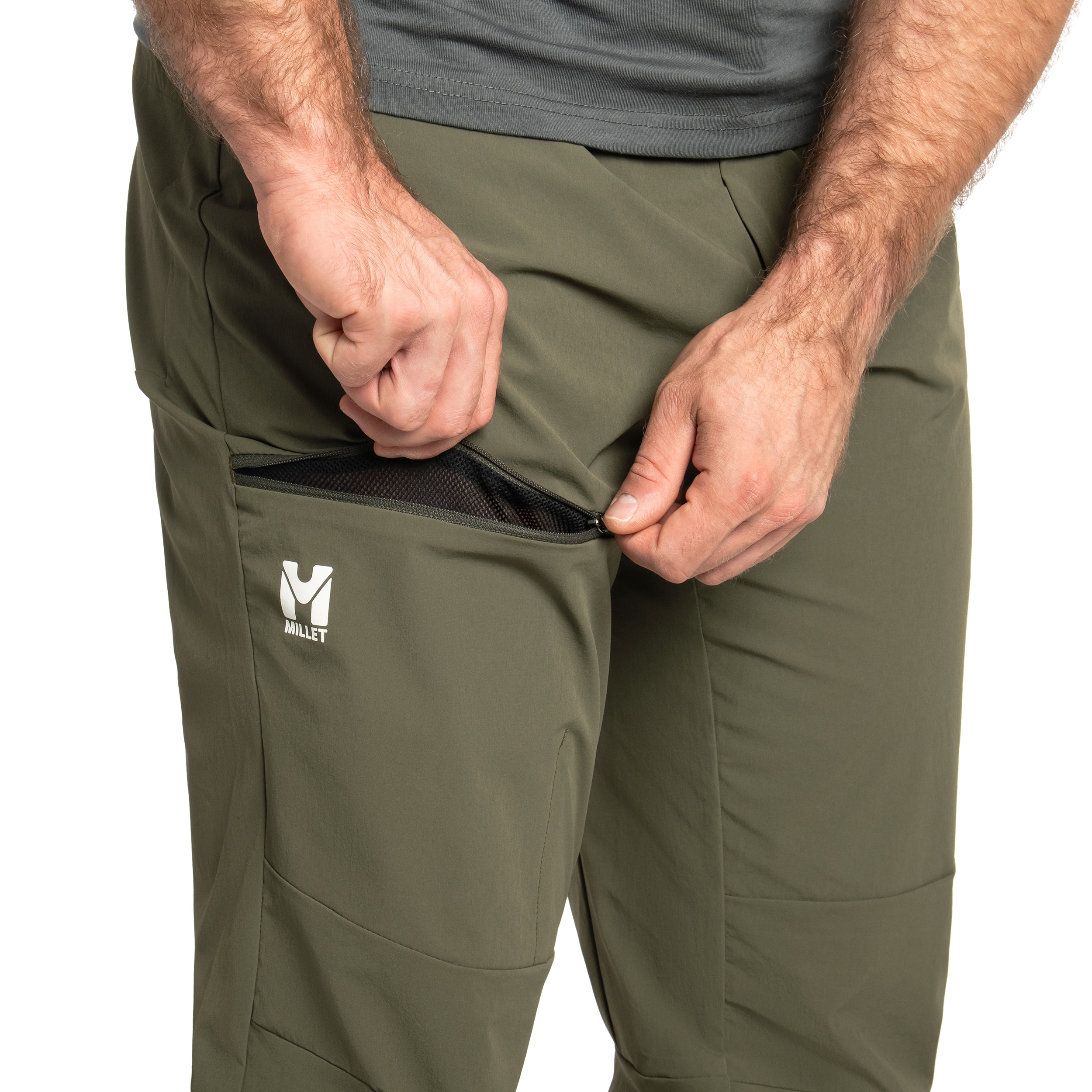 Millet Cimai Poly nadrág - Khaki