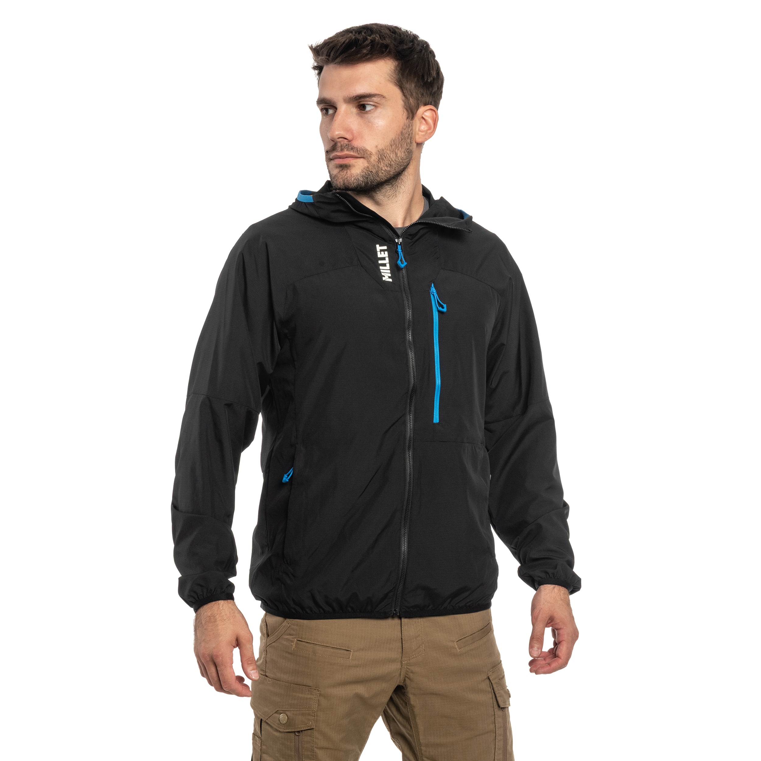 Millet Softshell Parmelan Windbreaker kabát - Black