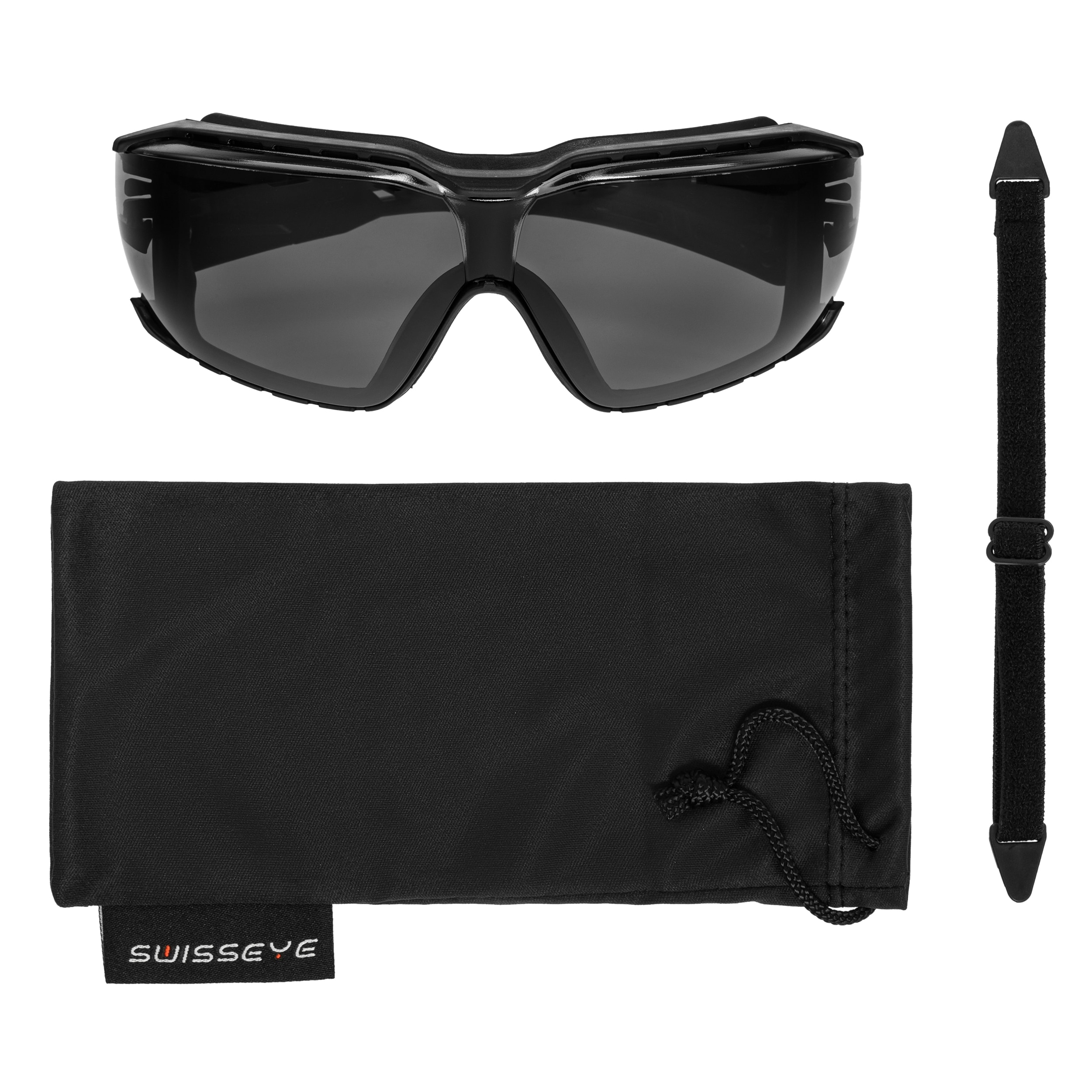 Swiss Eye TargetV620 taktikai szemüveg - Smoke/Black