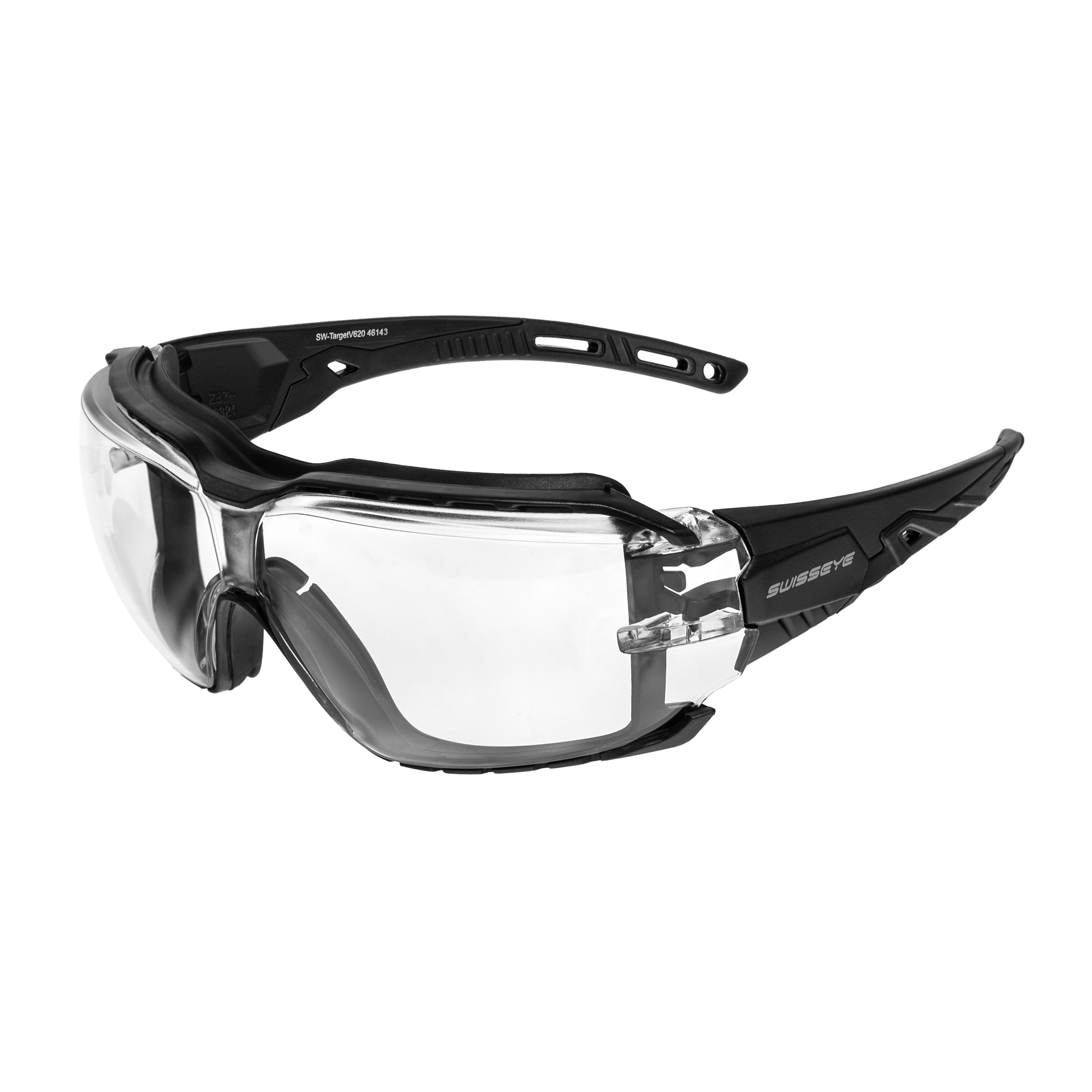 Swiss Eye TargetV620 taktikai szemüveg - Clear/Black
