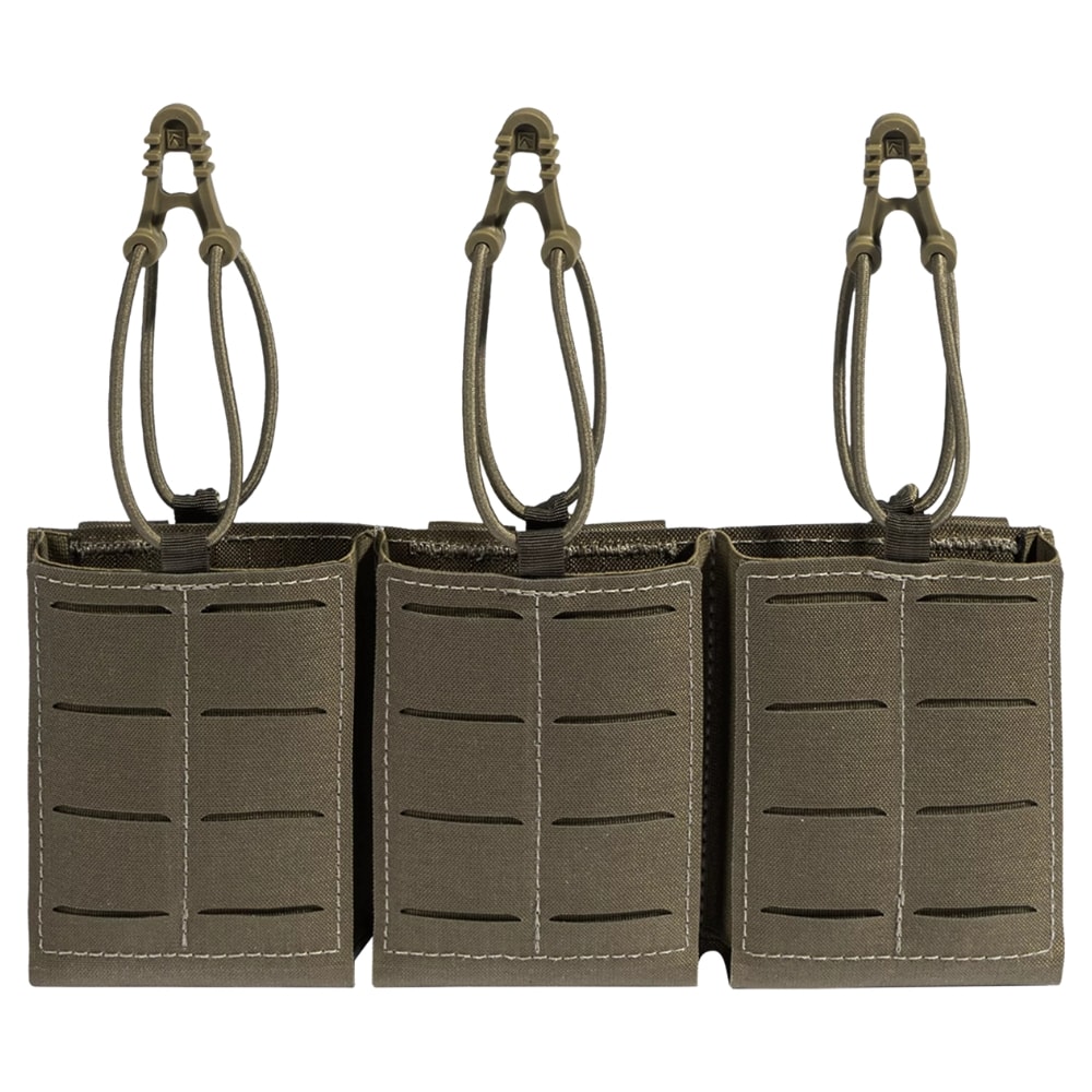 Lindnerhof Rifle Magazine Pouch AR15 Triple MX416-3 háromrészes tároló puskába való tölténytárhoz - Stone Grey