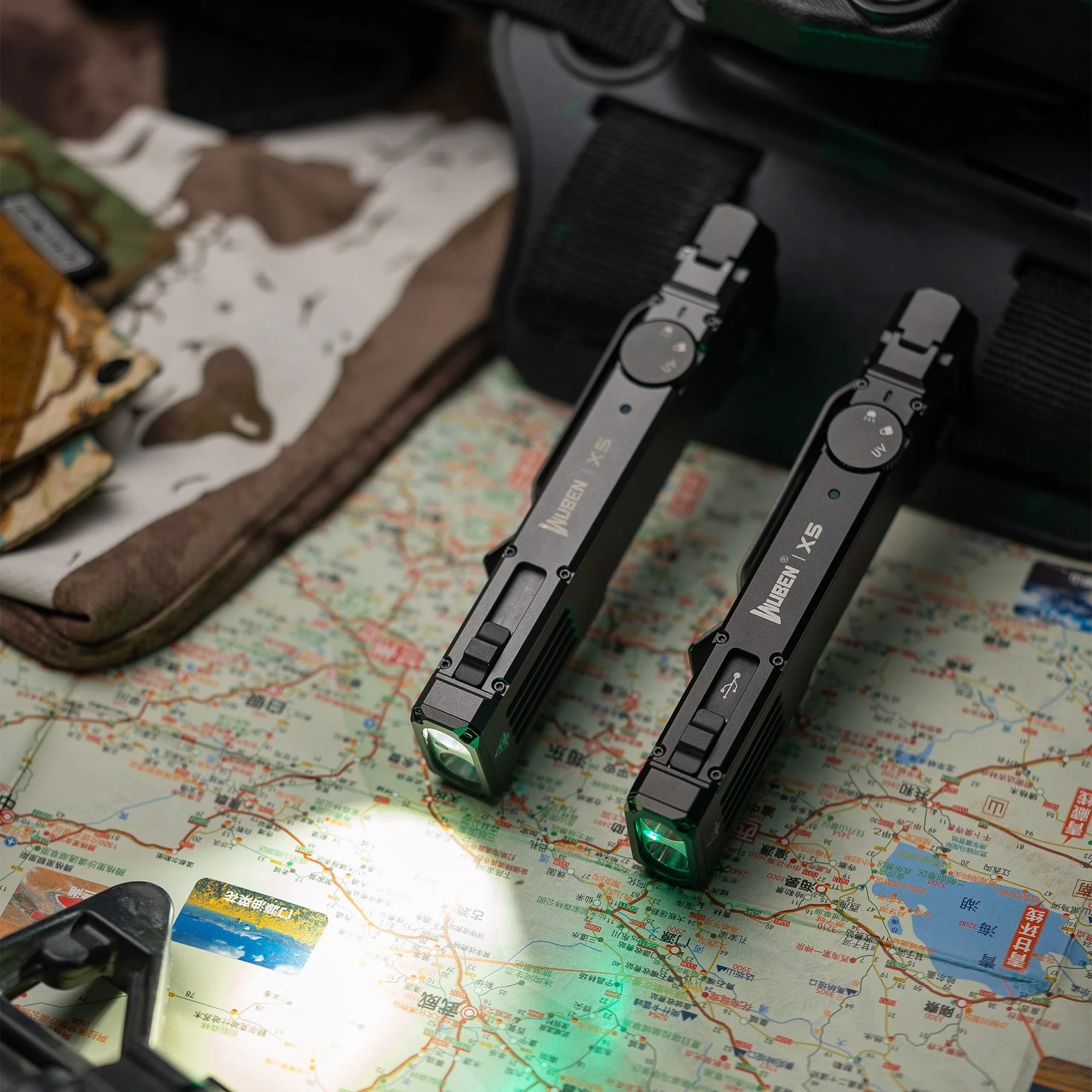 Wuben X5 Class One zseblámpa 1300 lumen - Grey