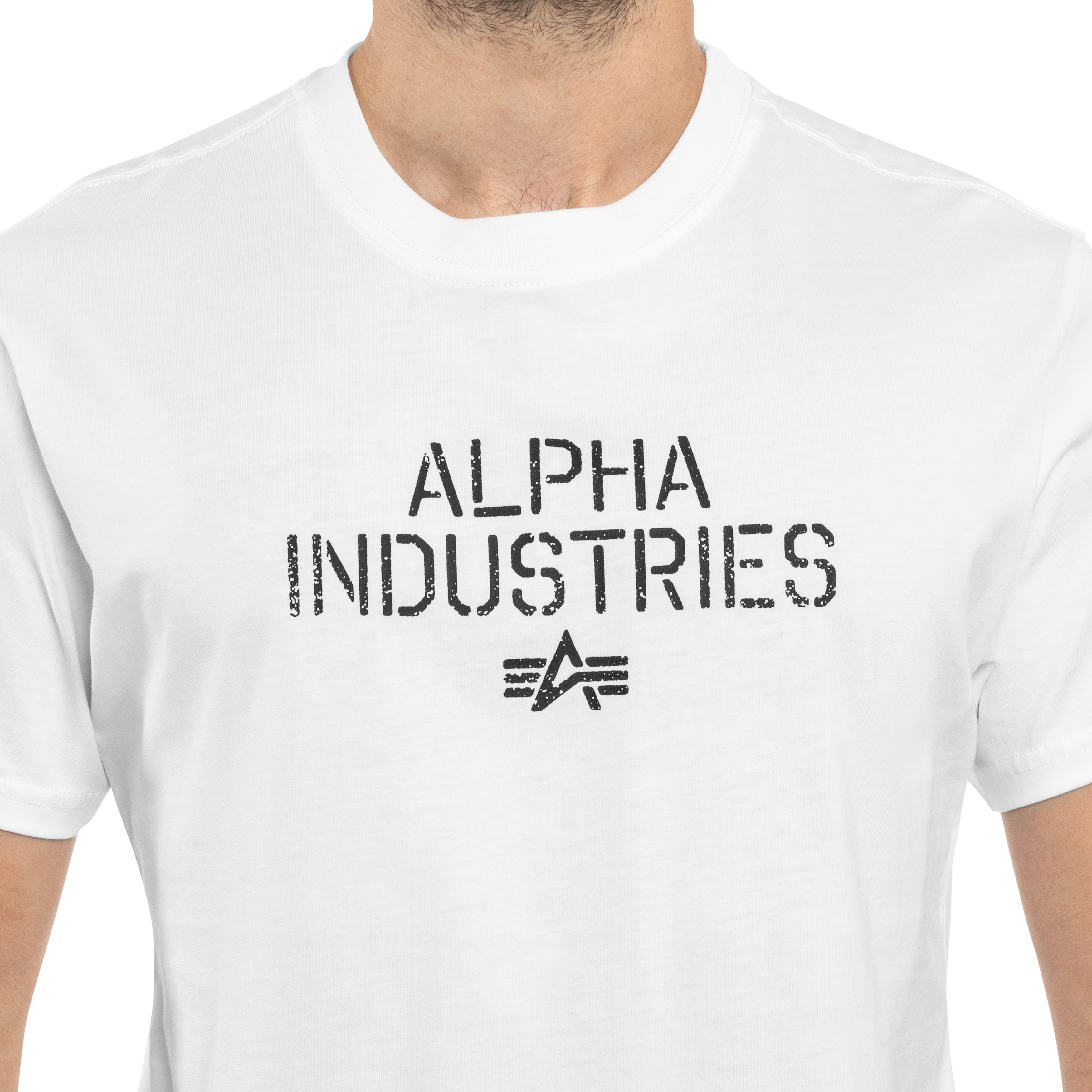 Alpha Industries Target Backprint T-shirt póló - White