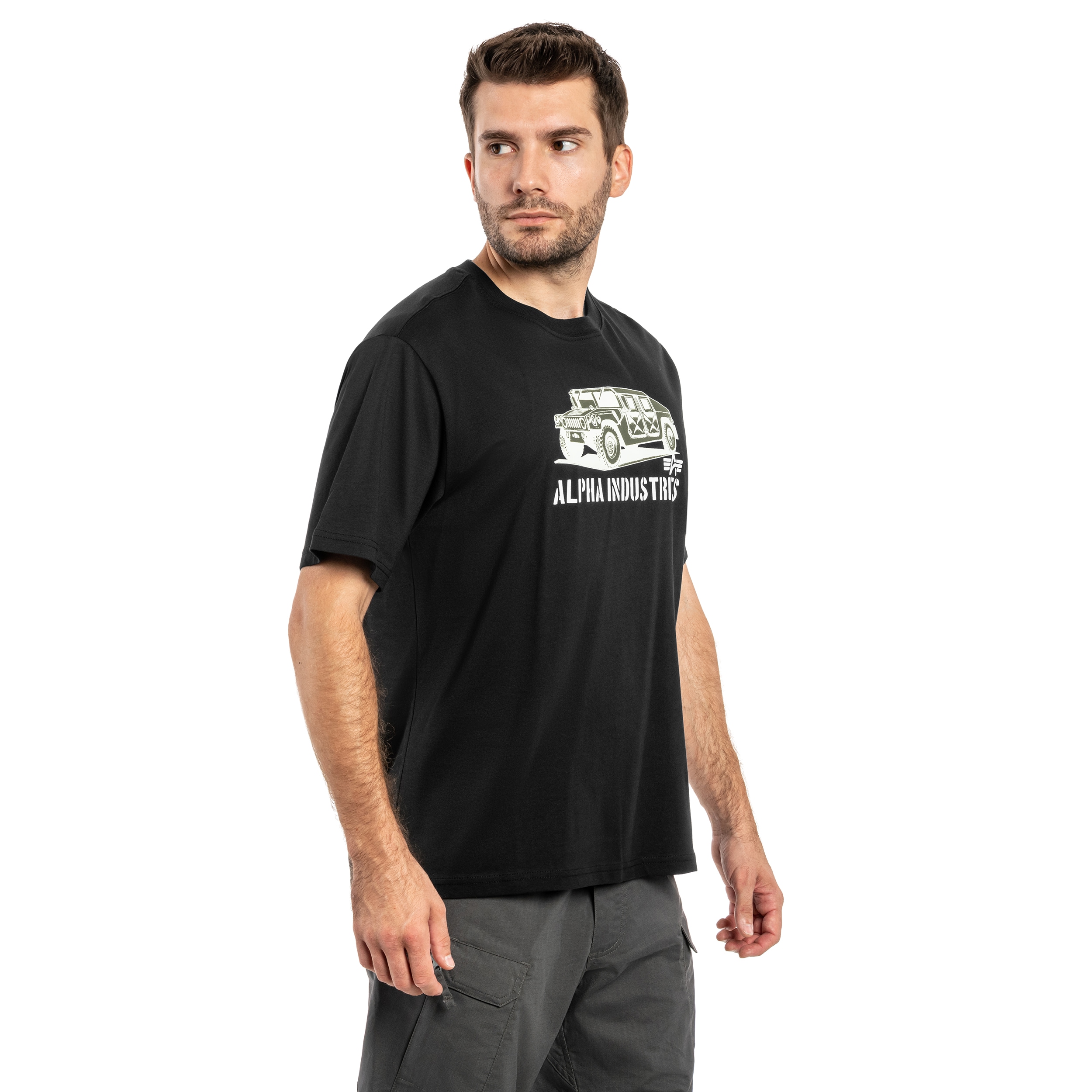 Alpha Industries Humvee T-shirt póló - Black