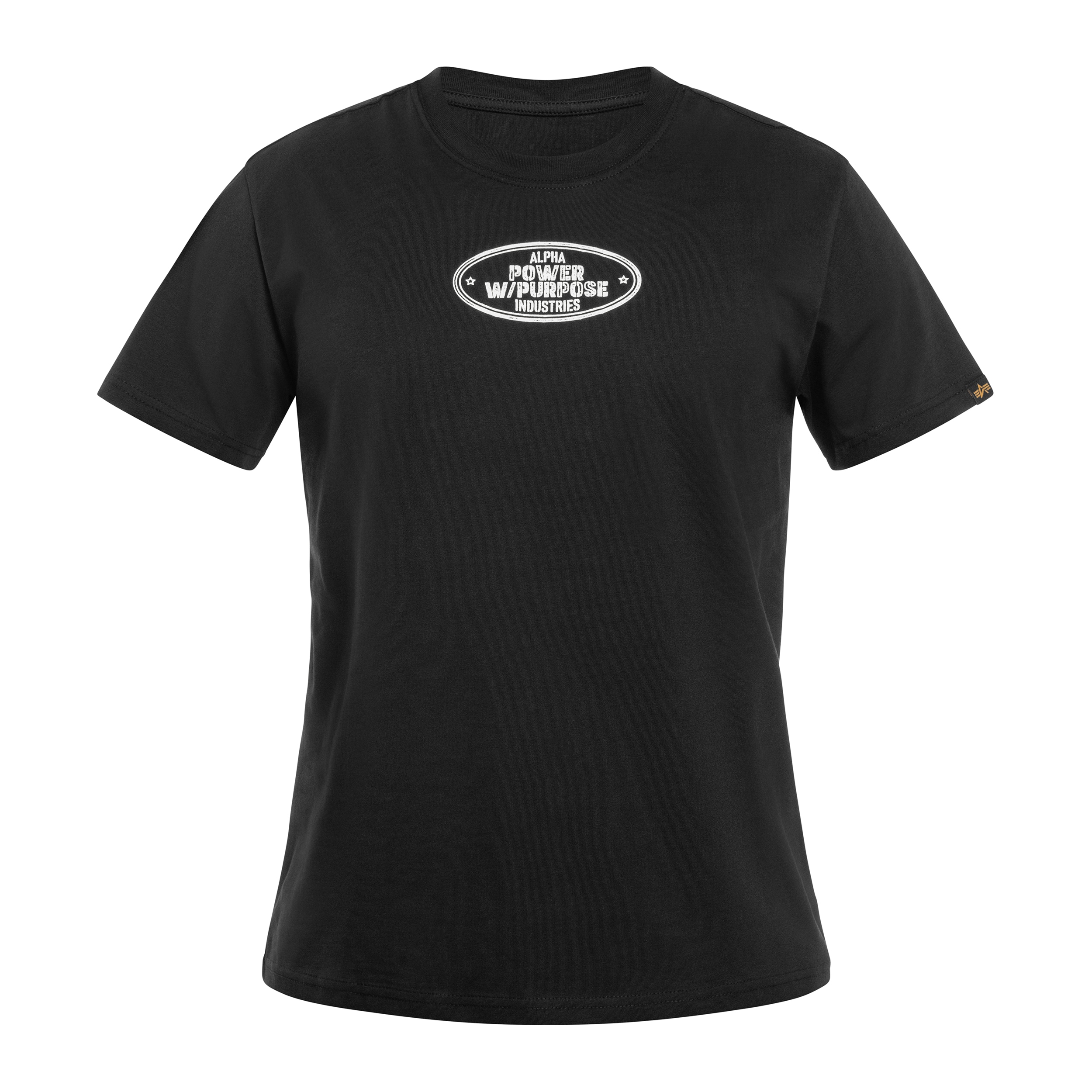 Alpha Industries Noseart Backprint T-shirt póló - Black