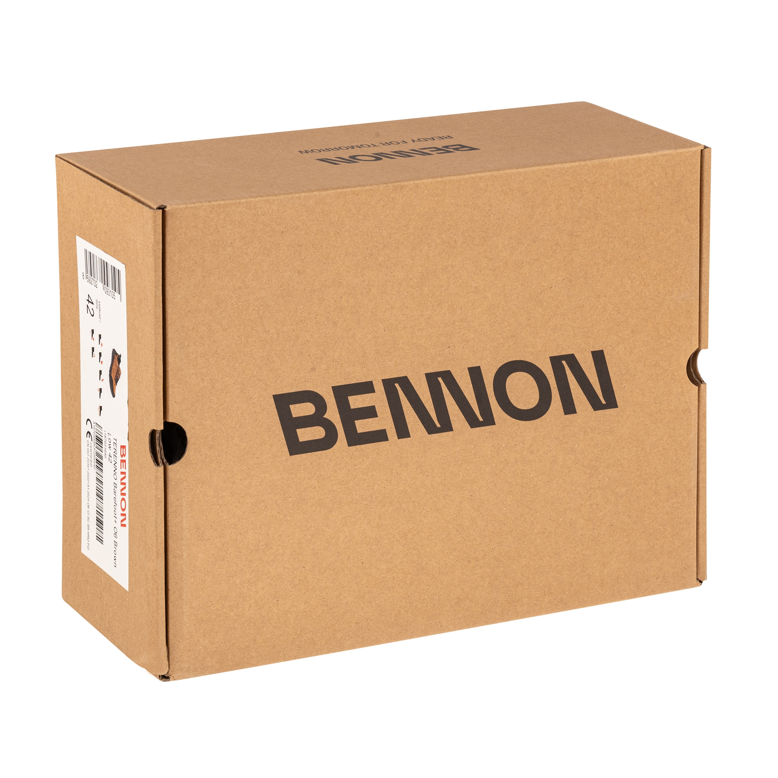 Bennon Terenno Barefoot+ 06 Low cipő - Brown
