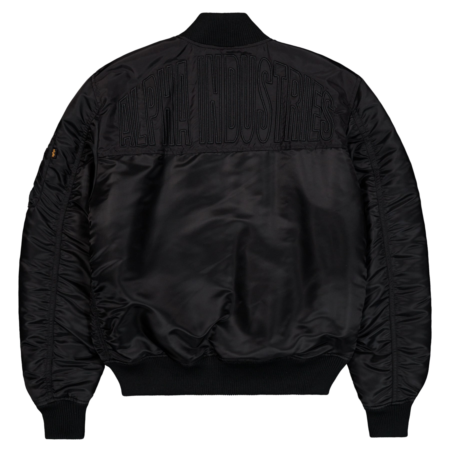 Alpha Industries MA-1 VF Fitted Embroidery Back kabát - Black