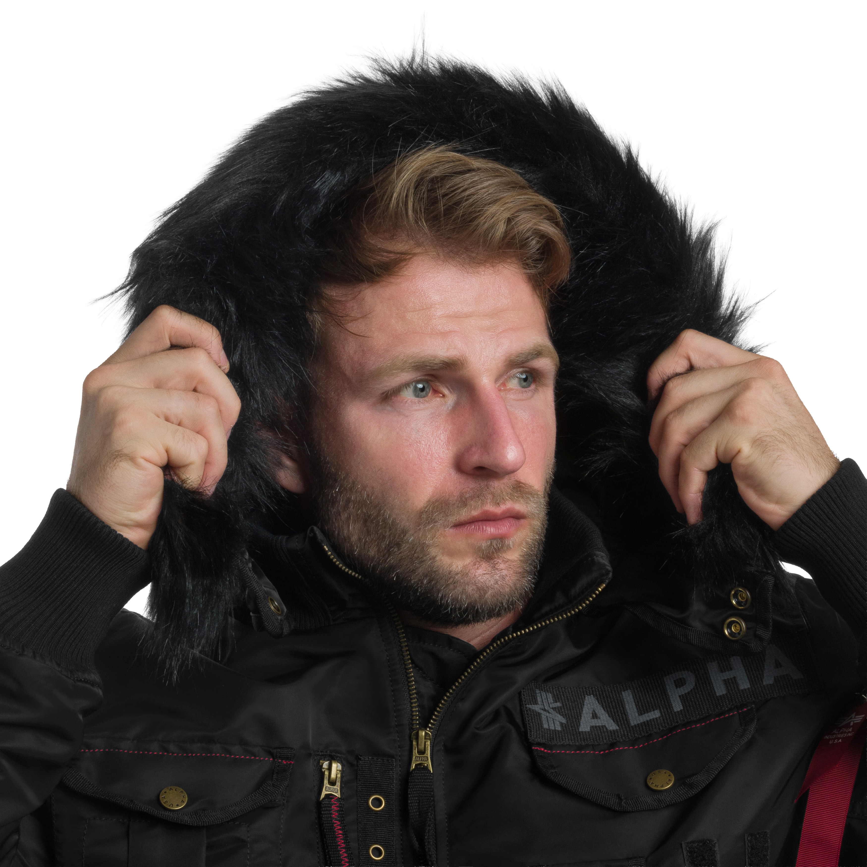 Alpha Industries Deflector kabát - Black